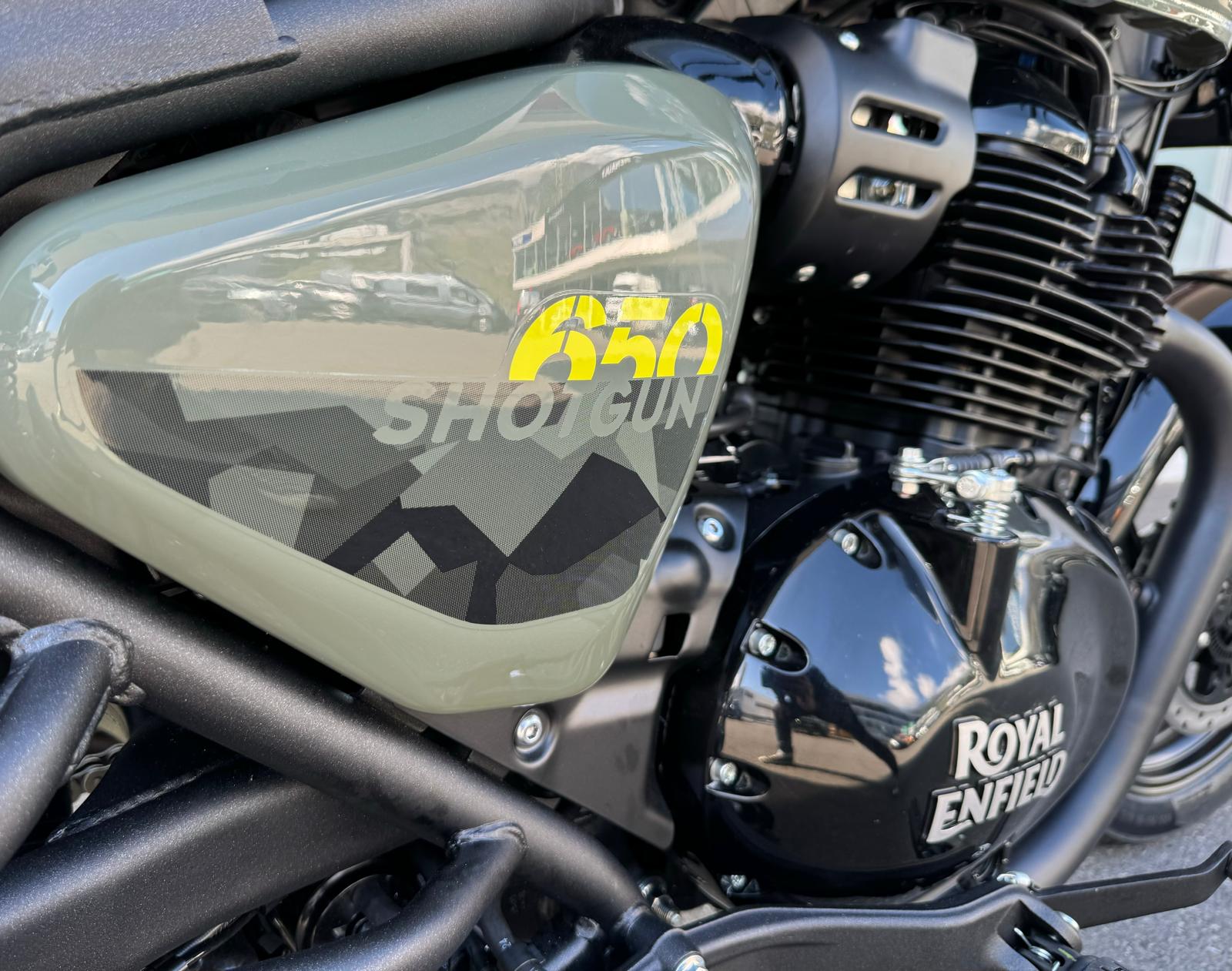 ROYAL ENFIELD SHOTGUN Drill Green-image-4
