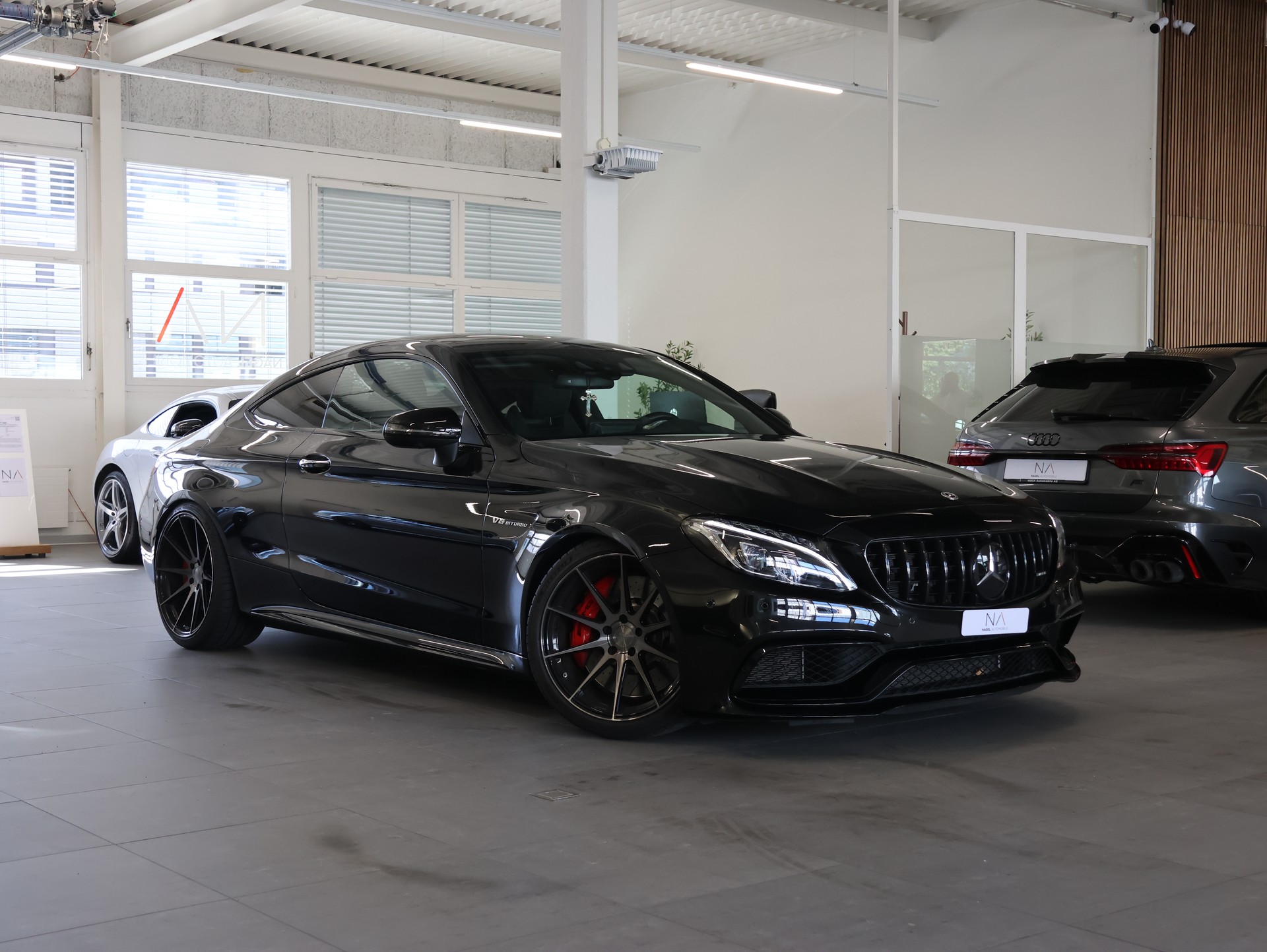 MERCEDES-BENZ C 63 S AMG Speedshift *Ohne OPF* *Performance Auspuff* *Burmester*-image-0