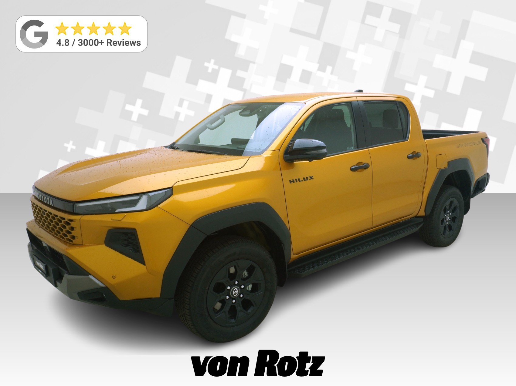 TOYOTA Hilux Double Cab.-Pick-up 2.8 D-4D MHEV 204 Invincible-image-0