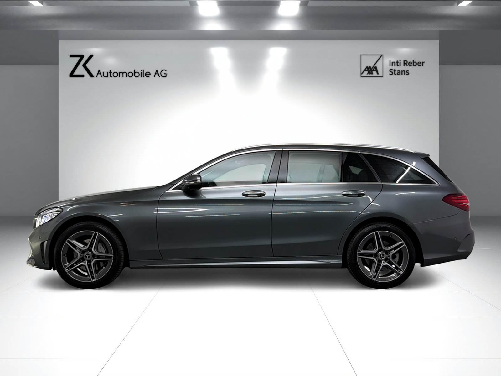 MERCEDES-BENZ C 200 Swiss Star AMG Line 4M Selenitgrau 9G-Tronic / 360° Kamera / Panoramadach / Leder / Keyless Go /-image-2