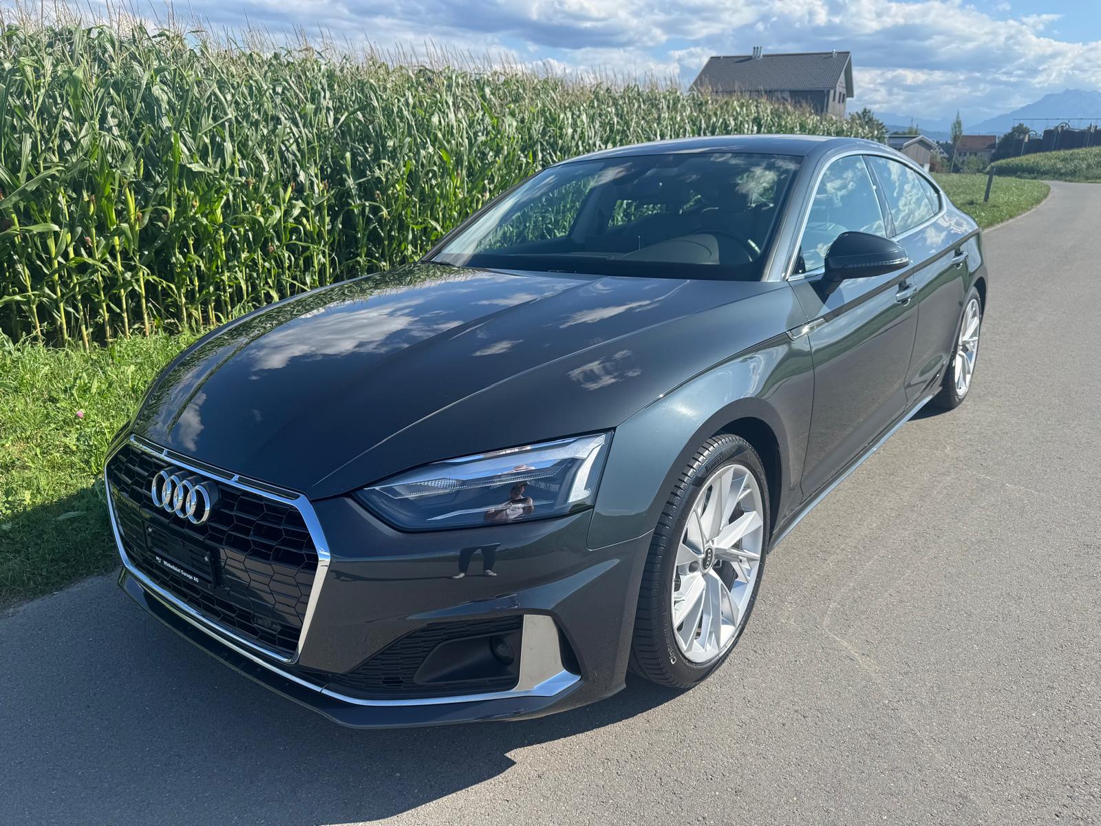 AUDI A5 Sportback 40 TFSI advanced S-tronic mit Anhängerkupplung-image-0