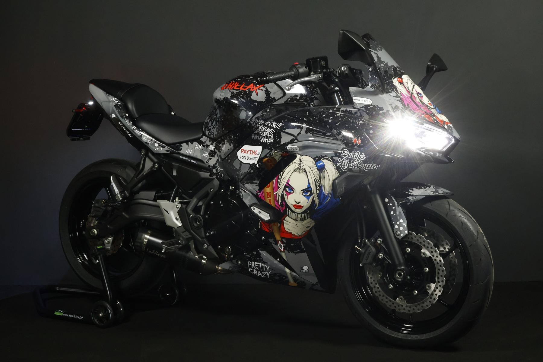 KAWASAKI Ninja 650 (50/35 KW) *Harley Quinn* Level 3-showroom-element-1