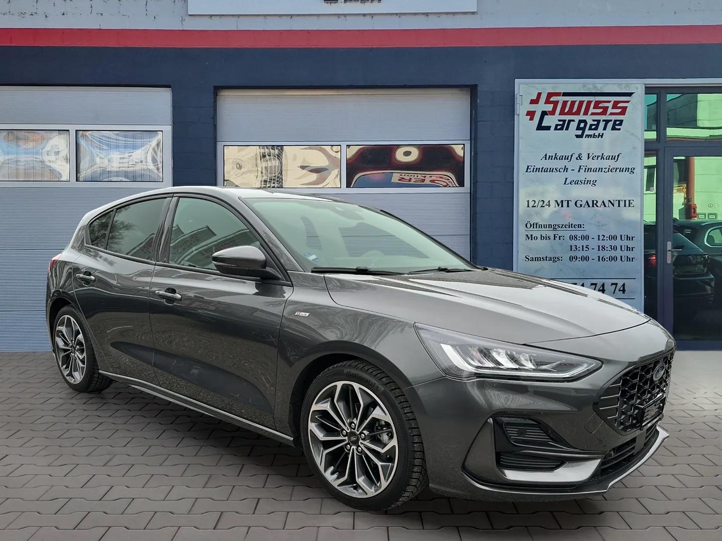FORD Focus 1.0 MHEV ST-Line X Automat 155 PS mit AHK 3J Werksgarantie oder 100000km-image-1