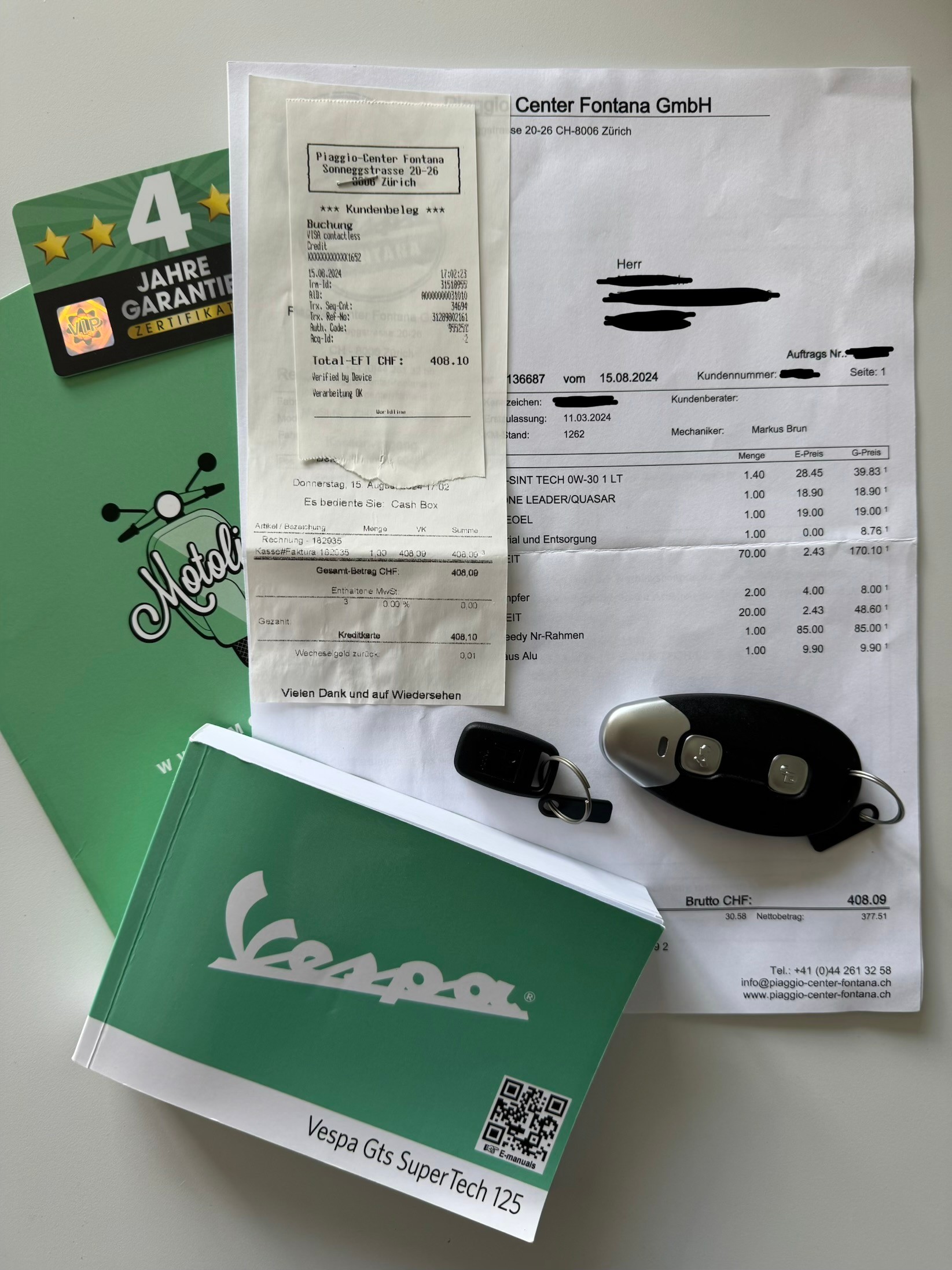 PIAGGIO Vespa GTS 125 Super Tech ABS-image-9