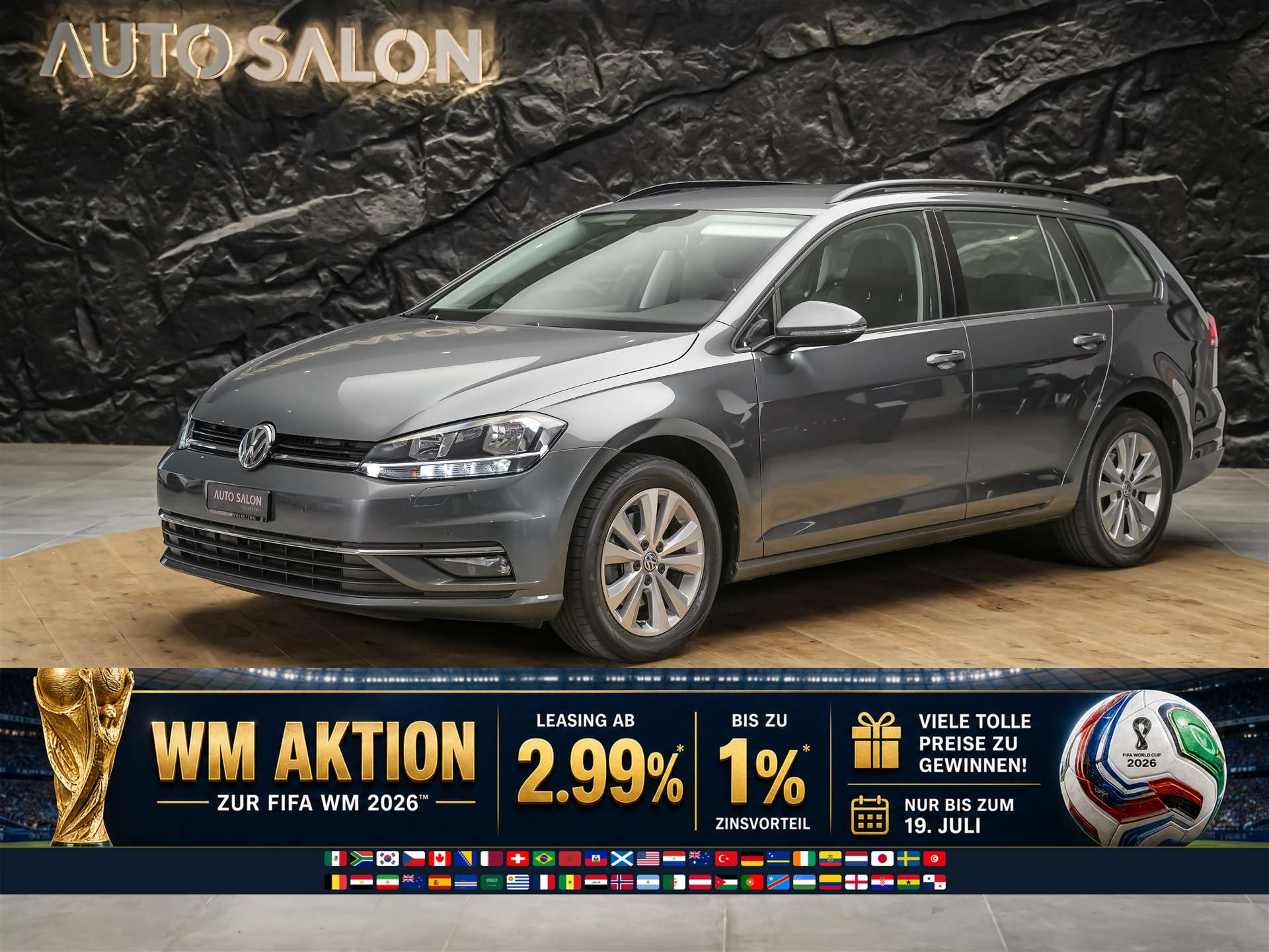 VW Golf Variant 1.5 TSI EVO Comfortline DSG *CH Auto*Abstandsregler*Sitzheizung*-image-0
