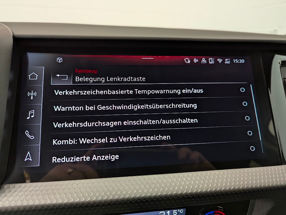 AUDI A1 Sportback 1.0 25 TFSI S Line S-Tronic*5J GAR SPORTSITZE SITZHEIZUNG VOLL-LED ACC GOOGLE-NAVI UVM*-image-21