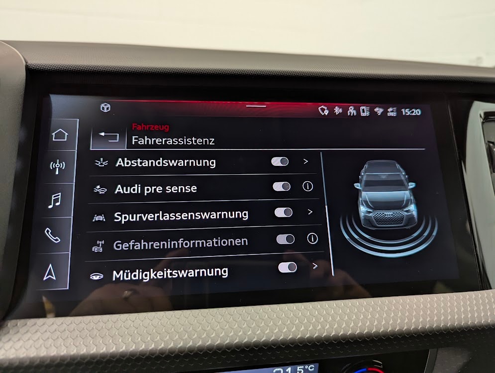 AUDI A1 Sportback 1.0 25 TFSI S Line S-Tronic*5J GAR SPORTSITZE SITZHEIZUNG VOLL-LED ACC GOOGLE-NAVI UVM*-image-19
