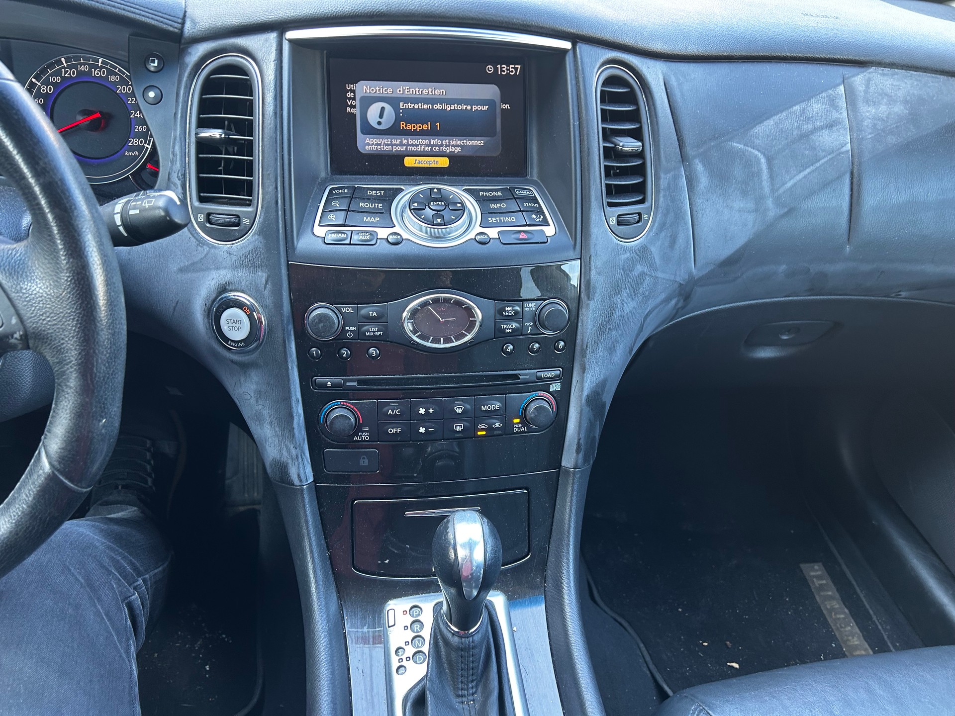 INFINITI EX37 AWD Automatic-image-12