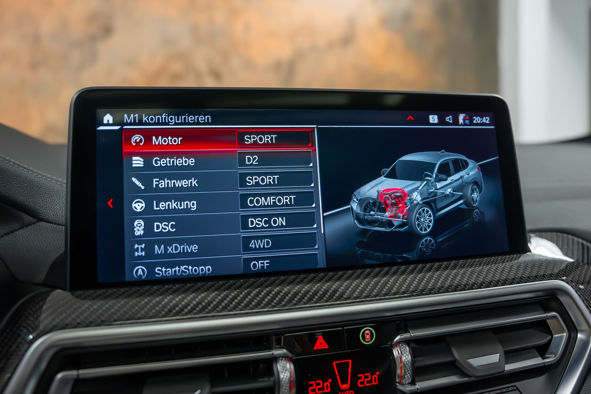 BMW X4M xDrive M Competition Steptronic *Facelift*M-Performance*Carbon*Panorama*-image-30
