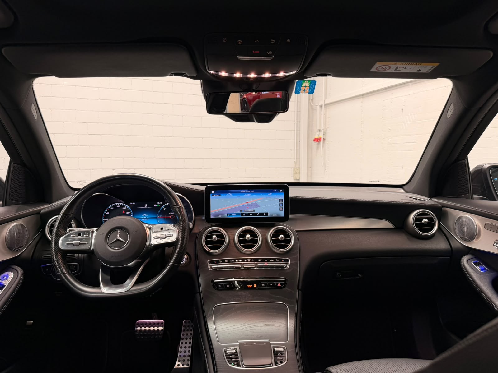 MERCEDES-BENZ GLC 300d (GLC63S Optik) Limited Grey&Black Performance 4Matic 9G-Tronic-image-12