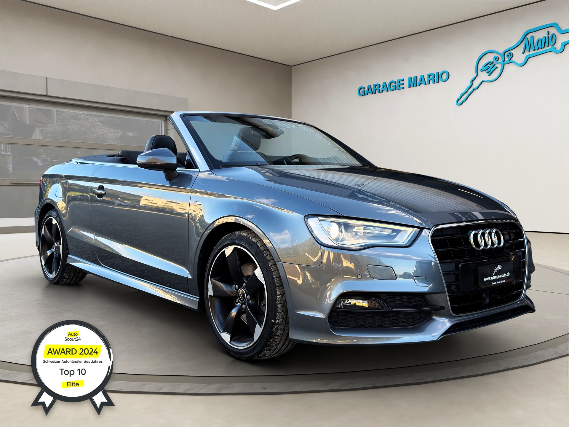 AUDI A3 Cabriolet 1.8 TFSI Ambition S-tronic ✅CH-Fahrzeug & 8-fach bereift auf Alu✅