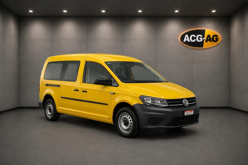 VW Caddy Maxi 1.0TSI BlueMotion Technology ** 102 PS ** 2-Plätzer ** Tempomat ** PDC hinten ** Frisch Ab MFK & Service **-image-0