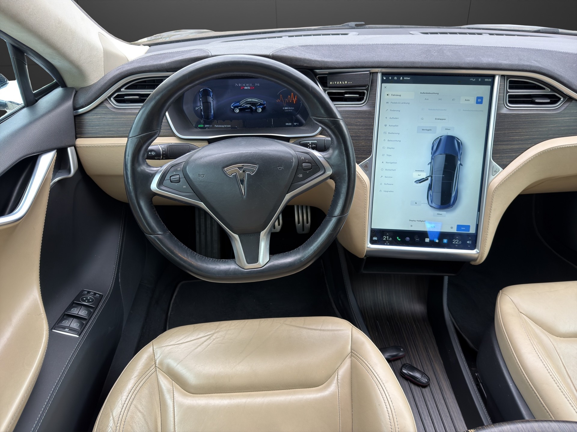 TESLA Model S 85 D Performance Panorama Dach-image-12