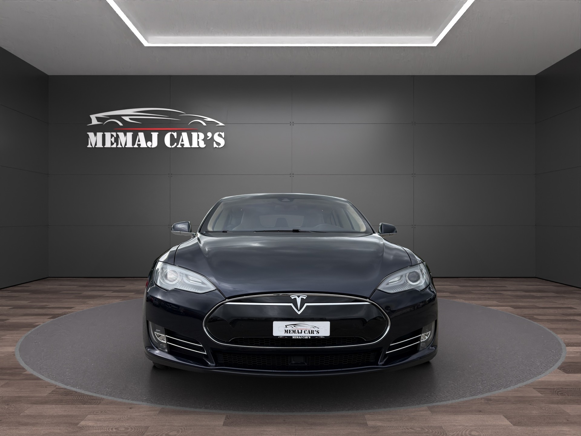 TESLA Model S 85 D Performance Panorama Dach