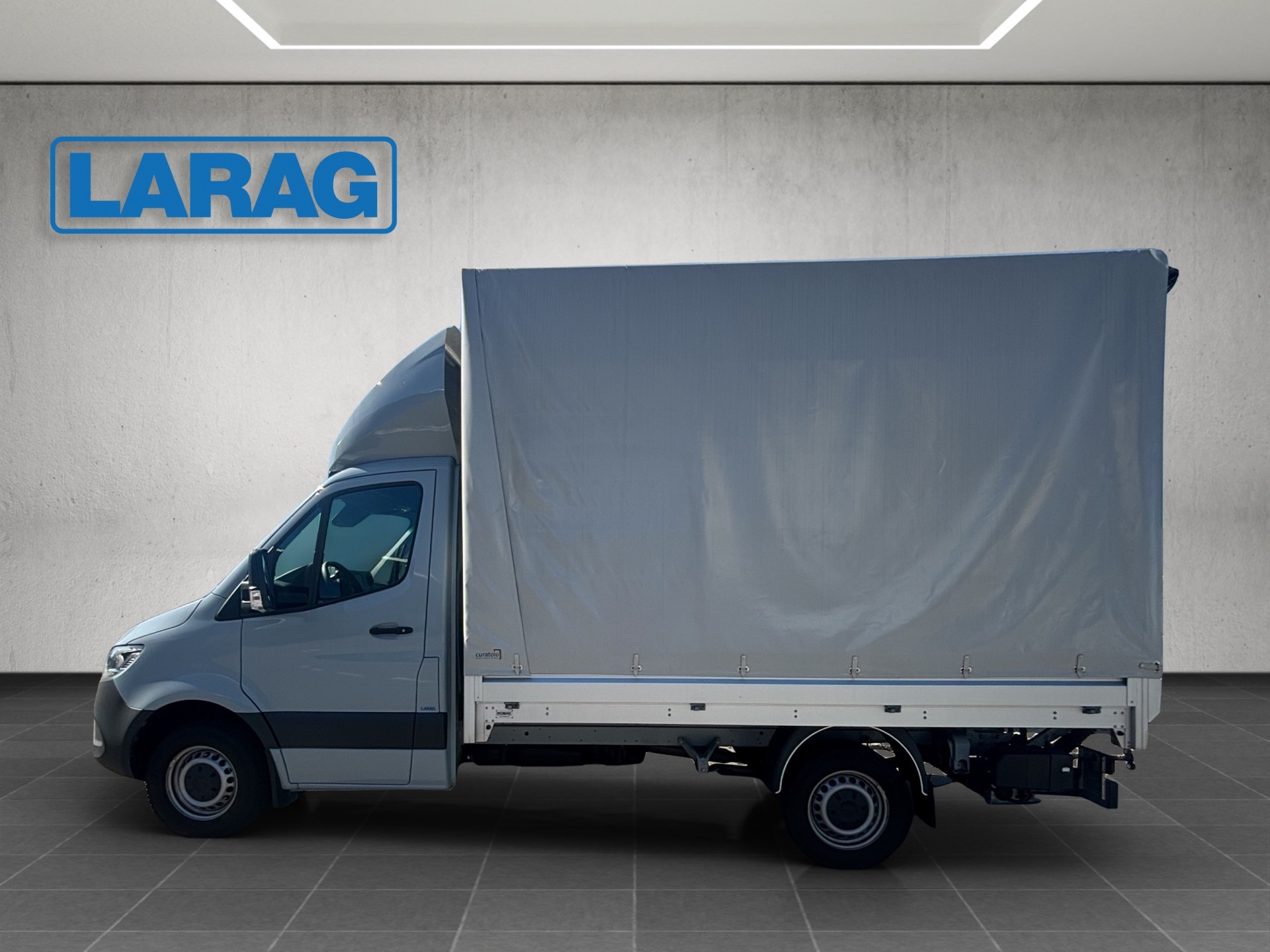 MERCEDES-BENZ Sprinter 319 CDI Brücke, Verdeck mit HB-image-2
