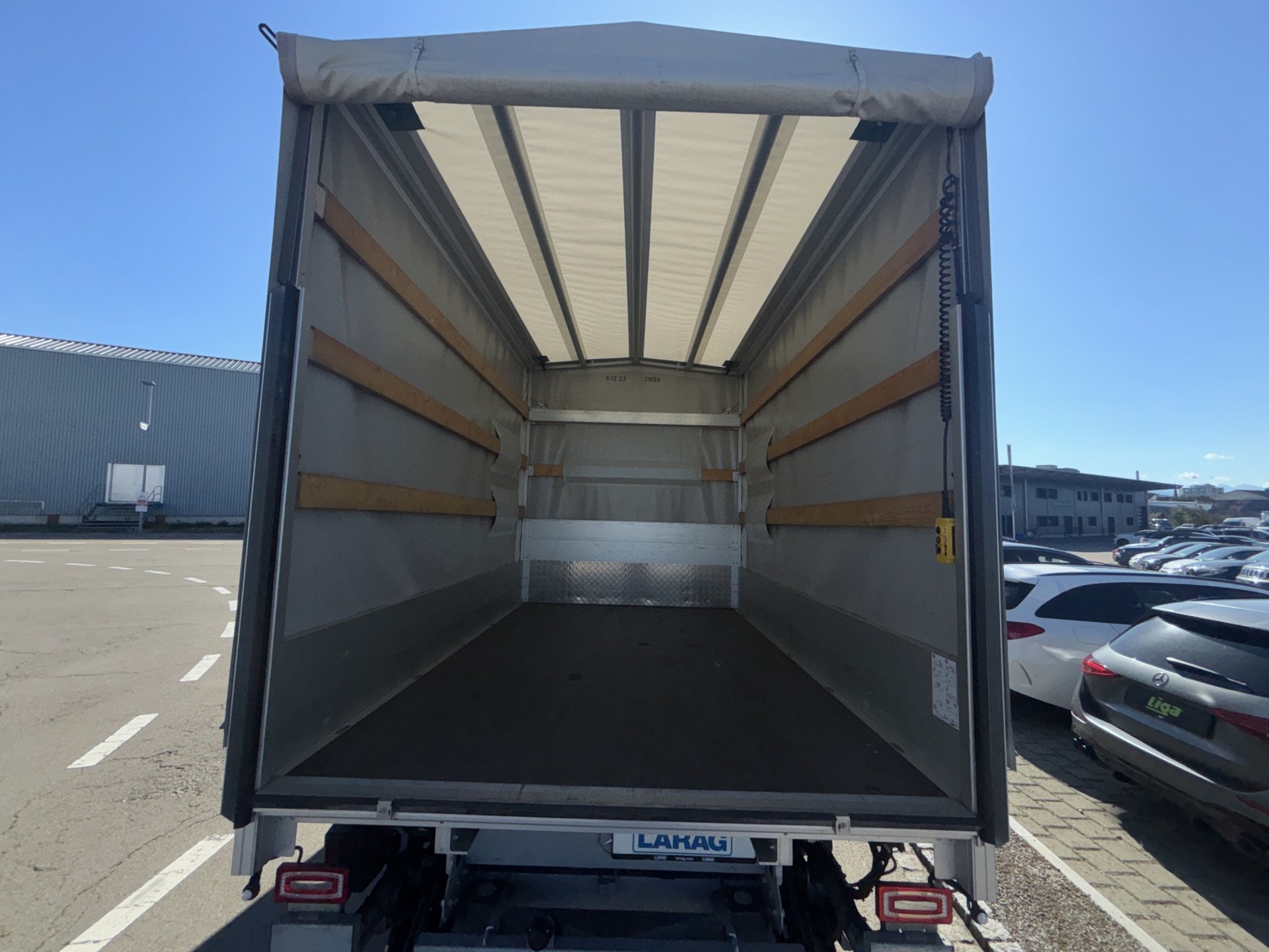 MERCEDES-BENZ Sprinter 319 CDI Brücke, Verdeck mit HB-image-4