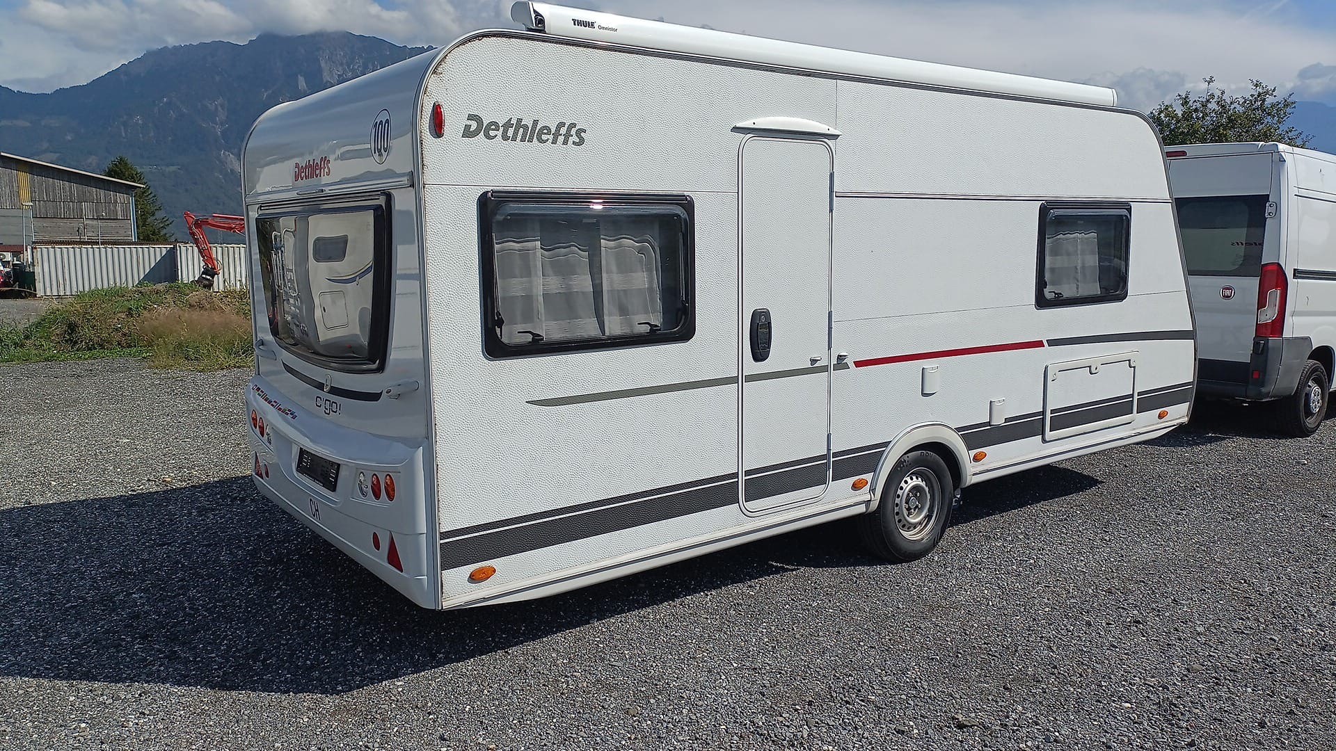 DETHLEFFS C Go - Mover - Markise - 100 km/h- 500 kg Nutzlast Top Zustand-image-1