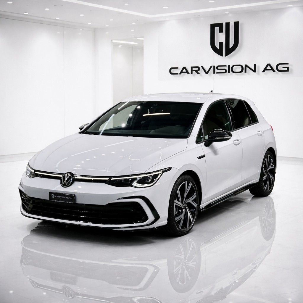VW Golf 2.0 TDI R-Line DSG * Black Style *-image-1