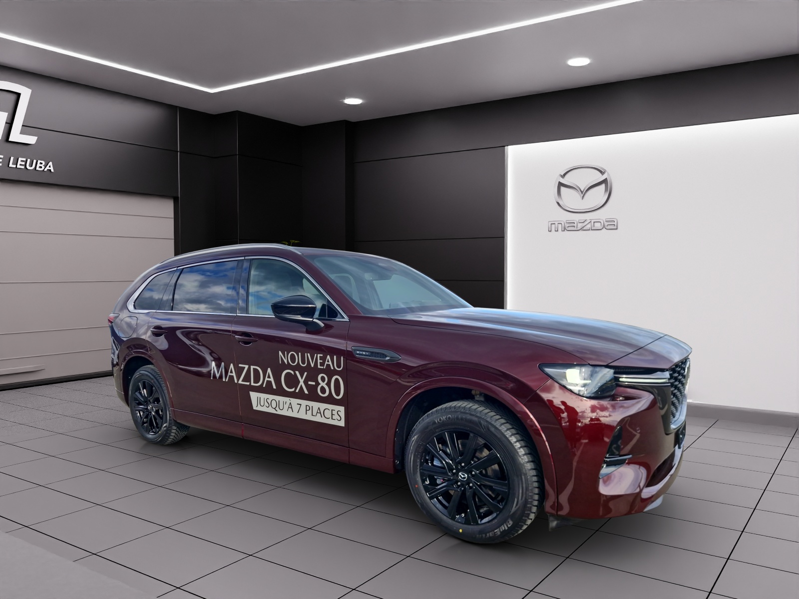 Photo MAZDA CX-80 CX-80 e-Skyactiv D254 MHEV AWD Homura Plus