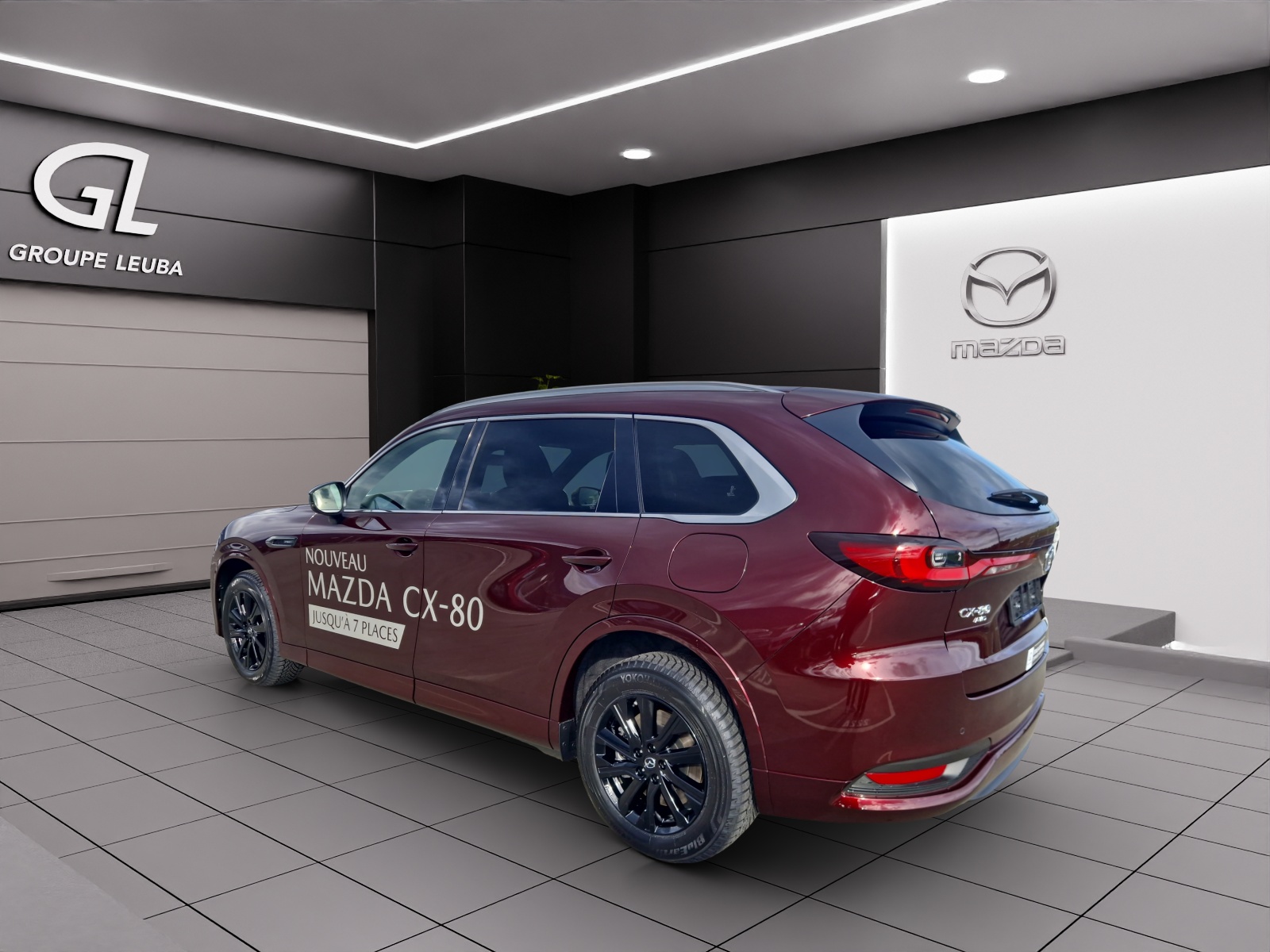 Image MAZDA CX-80 CX-80 e-Skyactiv D254 MHEV AWD Homura Plus