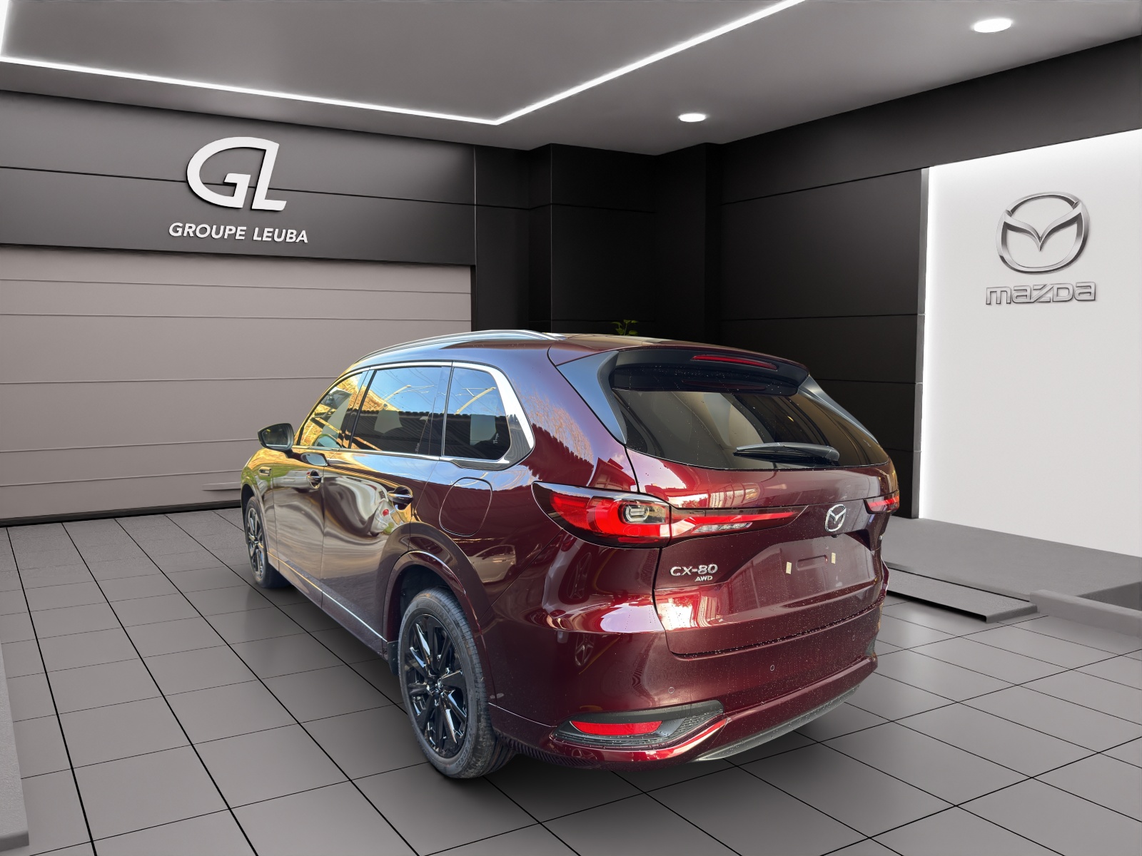 MAZDA CX-80 e-Skyactiv D254 MHEV AWD Homura Plus-image-1