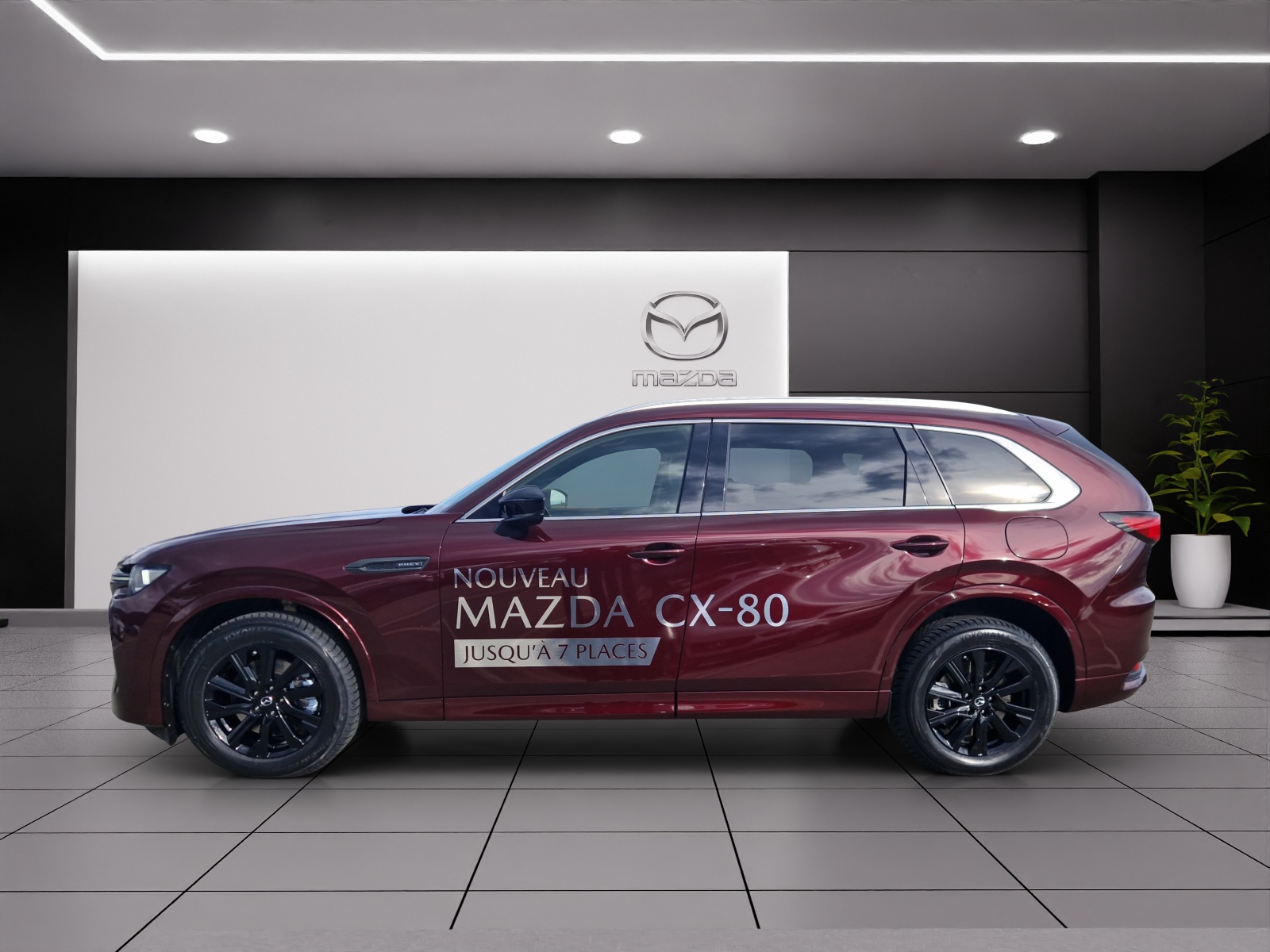 Image MAZDA CX-80 CX-80 e-Skyactiv D254 MHEV AWD Homura Plus