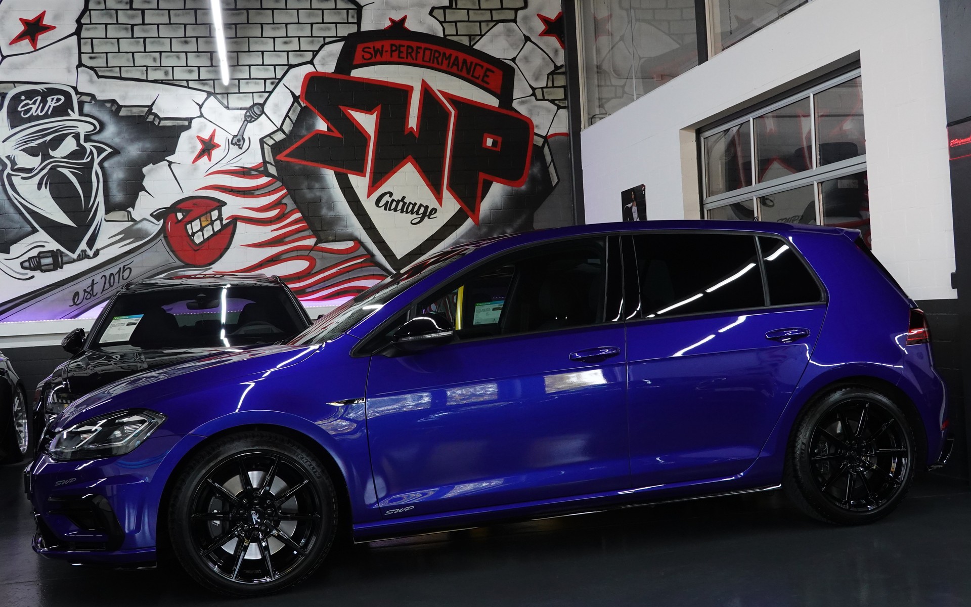 VW GOLF 2.0 TSI R 4MOTION DSG 301 PS BLAU MET.-image-1