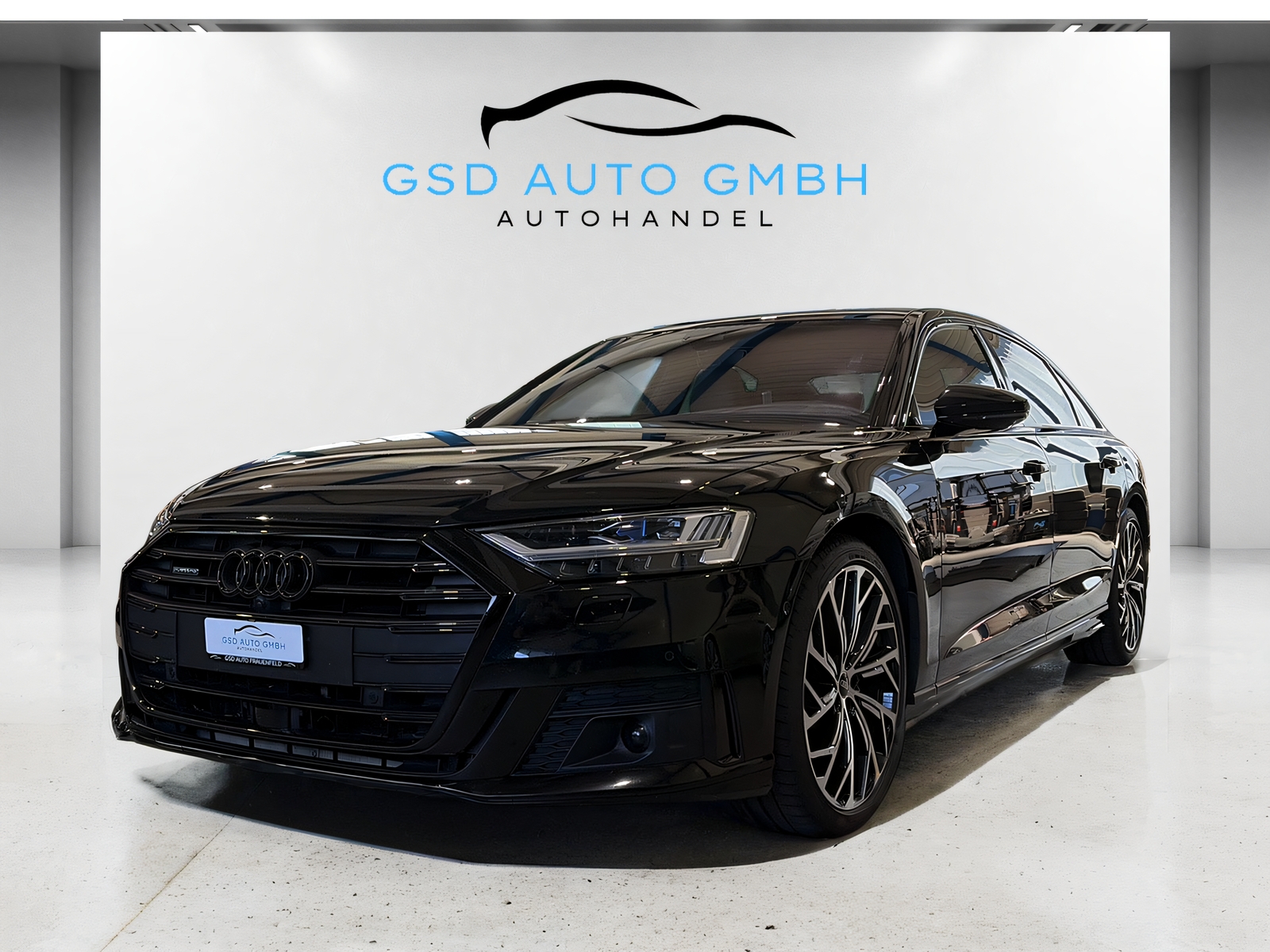 AUDI A8 50 L TDI qu.**Werksgarantie,S-Sportsitze,STANDH,Li-Motion,Panodach,Voll**-image-0