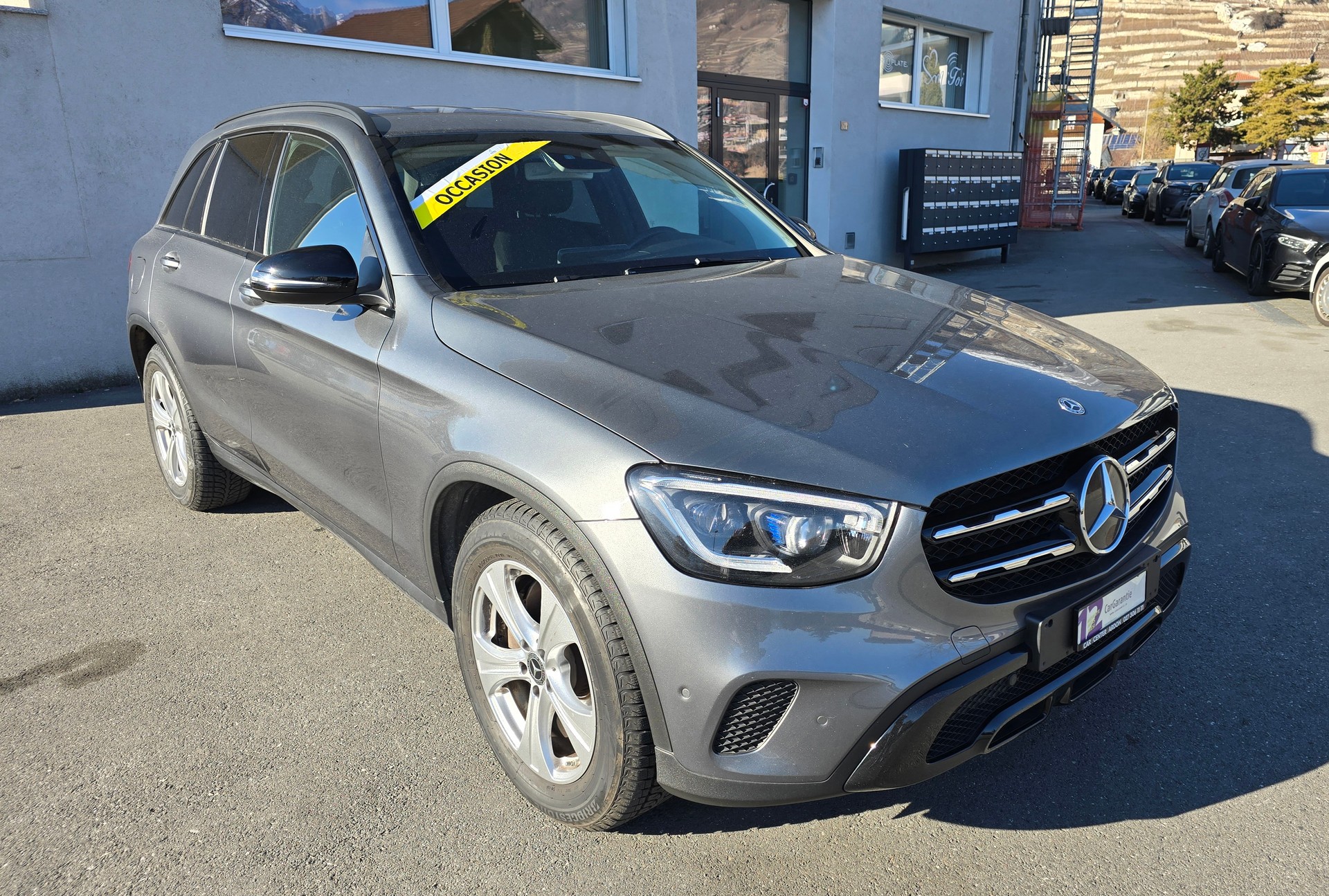 MERCEDES-BENZ GLC 200 4Matic 9G-Tronic Hybride léger essence/électrique-image-8