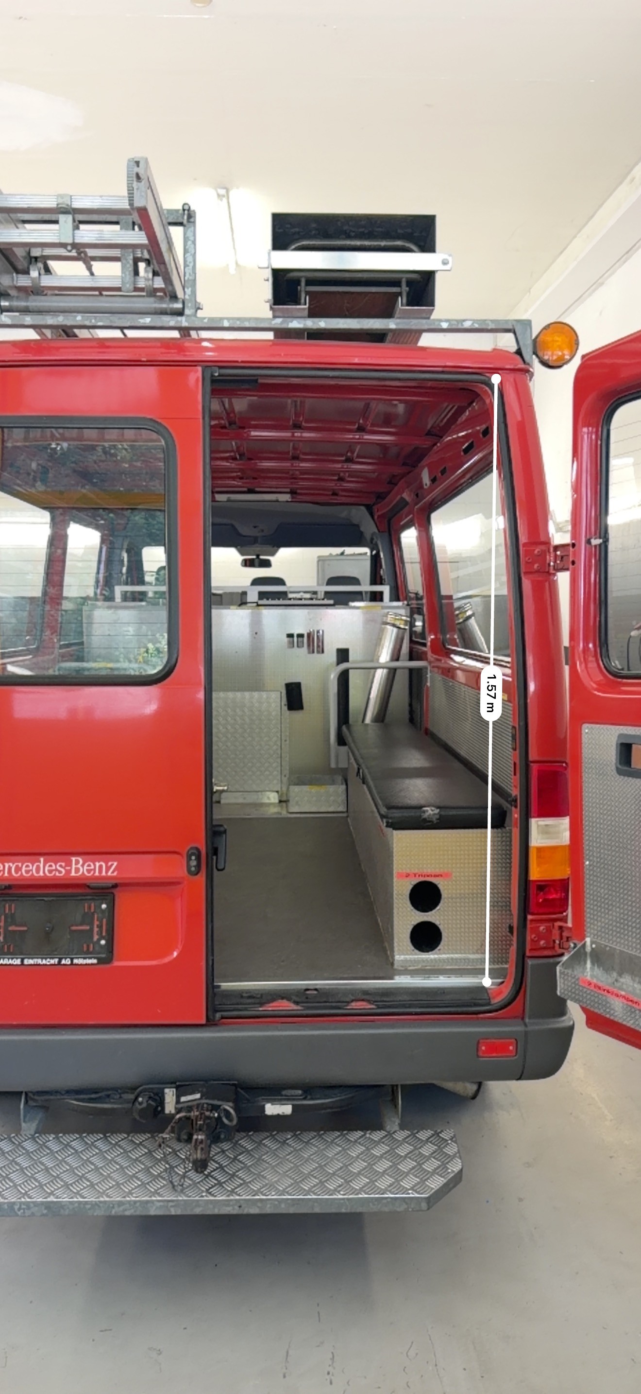 MERCEDES-BENZ Sprinter 312 D 4X4 SPERRDIFF FEUERWEHR-image-8