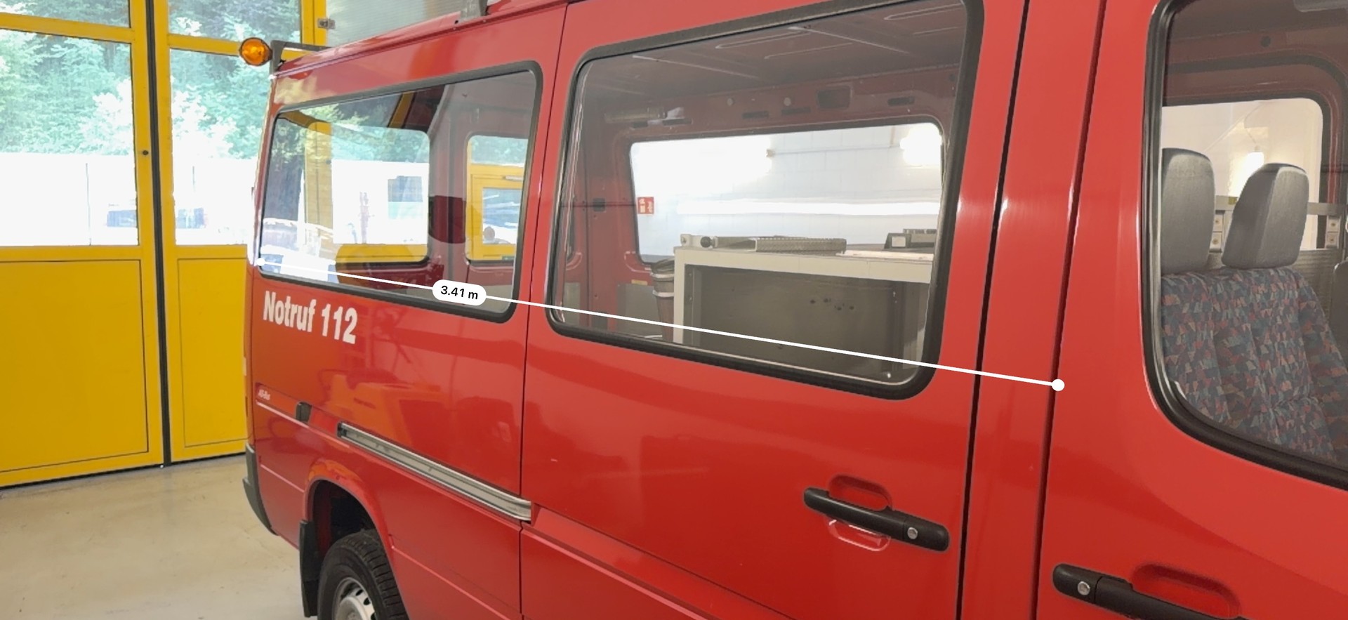 MERCEDES-BENZ Sprinter 312 D 4X4 SPERRDIFF FEUERWEHR-image-9