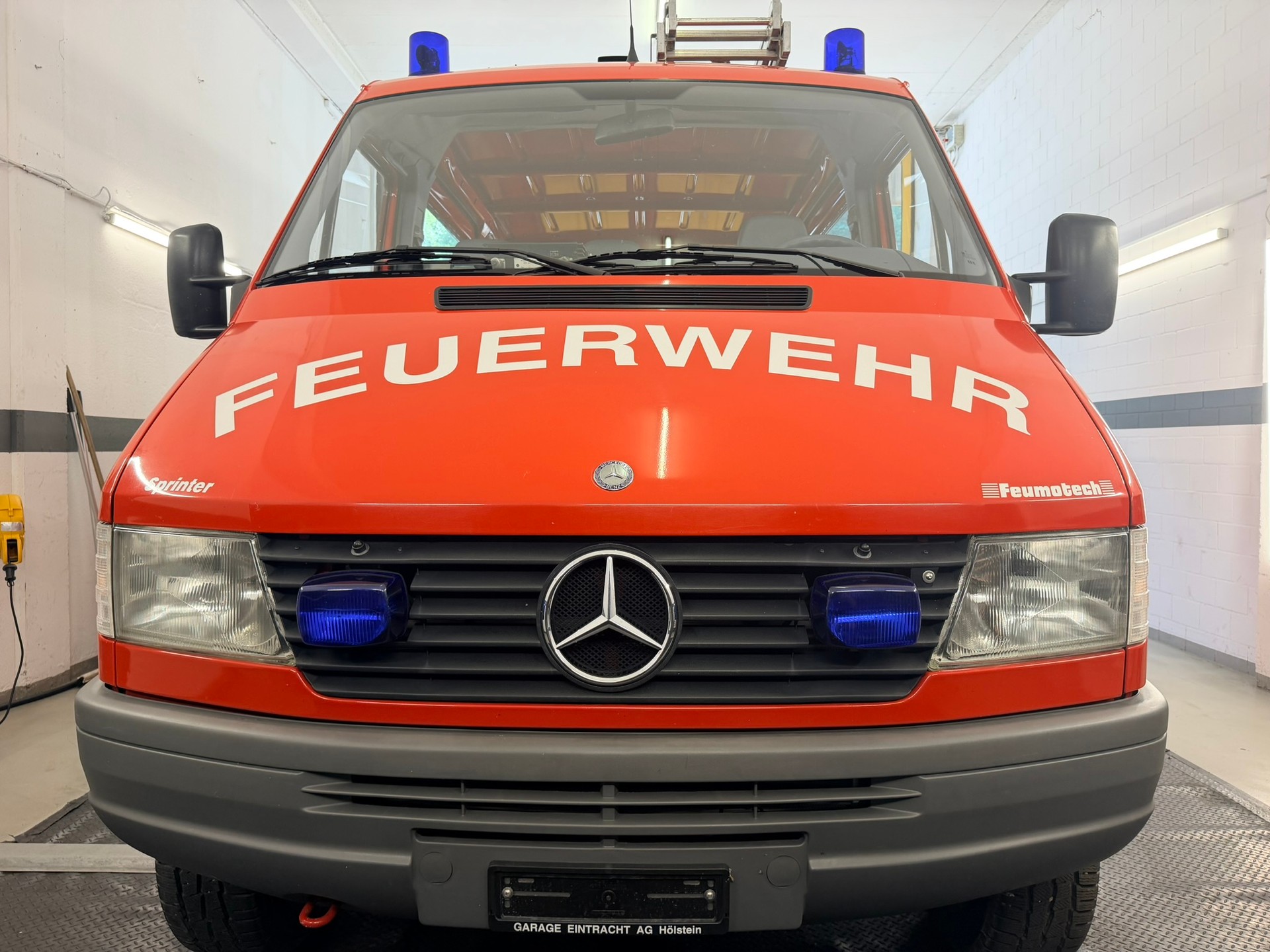MERCEDES-BENZ Sprinter 312 D 4X4 SPERRDIFF FEUERWEHR-image-1