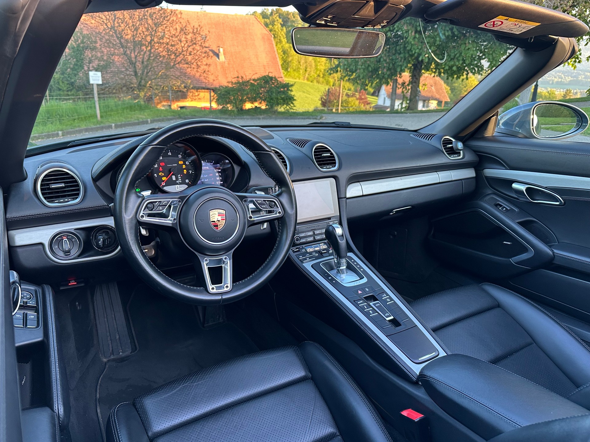 PORSCHE 718 Boxster 2.0 PDK in Graphitblau Metallic, Schweizer Fahrzeug, ohne OPF, frisch ab Service!-image-14