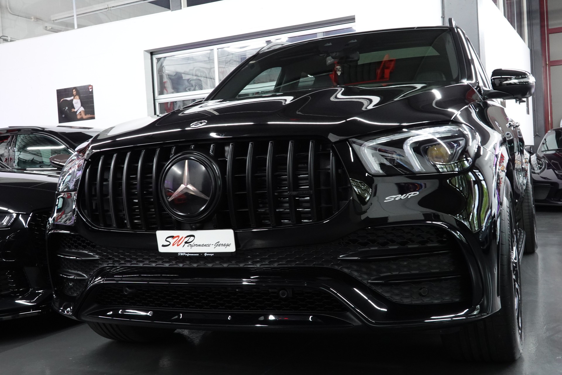 MERCEDES-BENZ GLE 53 AMG 4MATIC+ 9G-SPEEDSHIFT BLACK CH-FZ 7-PLÄTZER ON TOP-image-5