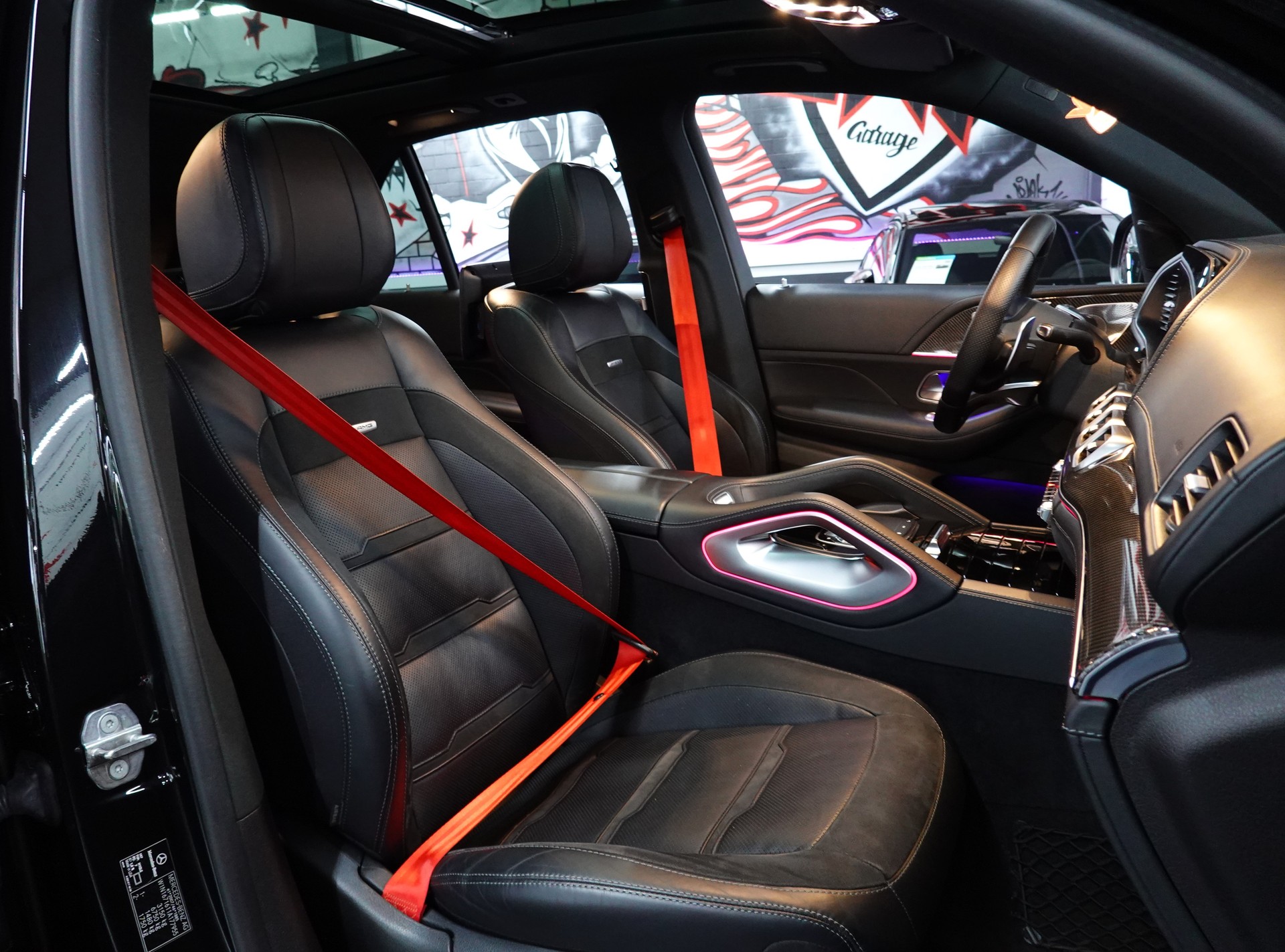 MERCEDES-BENZ GLE 53 AMG 4MATIC+ 9G-SPEEDSHIFT BLACK CH-FZ 7-PLÄTZER ON TOP-image-47