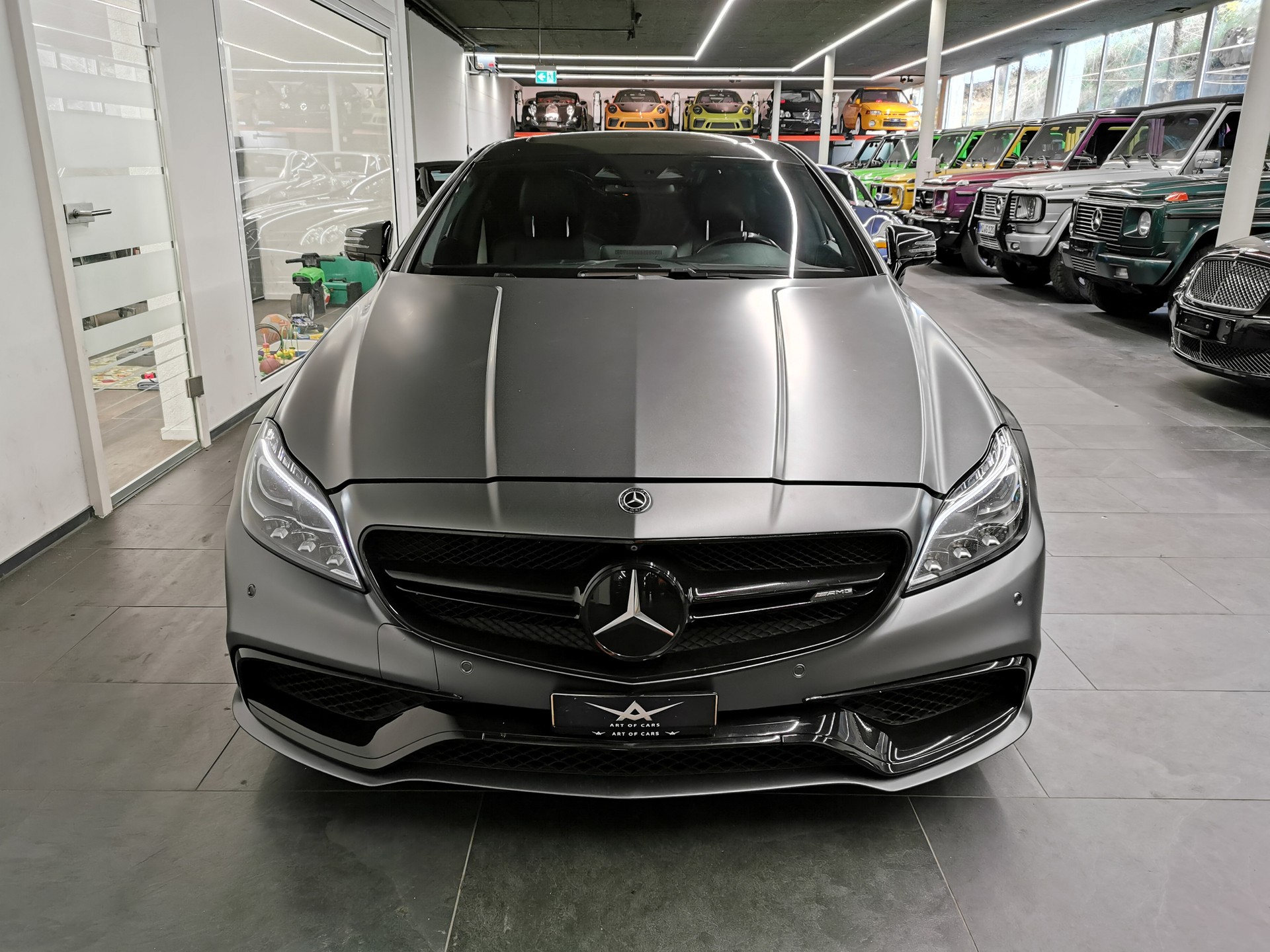 MERCEDES-BENZ CLS 63 AMG S 4Matic 585 PS MANUFAKTUR MAGNO MATT LEDER EXCLUSIVE FACELIFT DISTRONIC 360° DAB ALCANTARA HIMMEL KEYLESS PANO W218-image-1