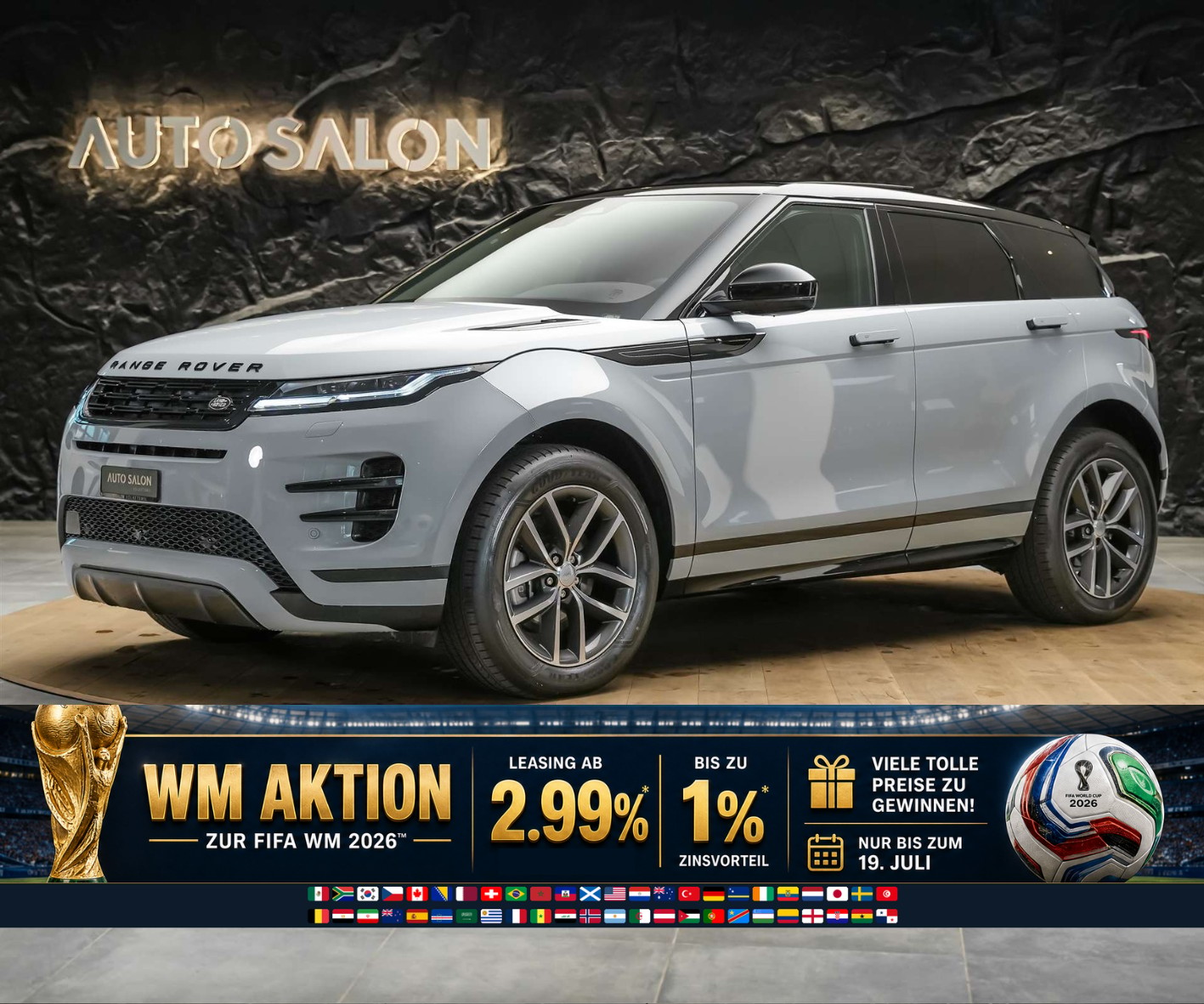 LAND ROVER Range Rover Evoque R-Dynamic D 200 MHEV SE AT9 *Facelift*Werksgarantie*Panorama*-image-0