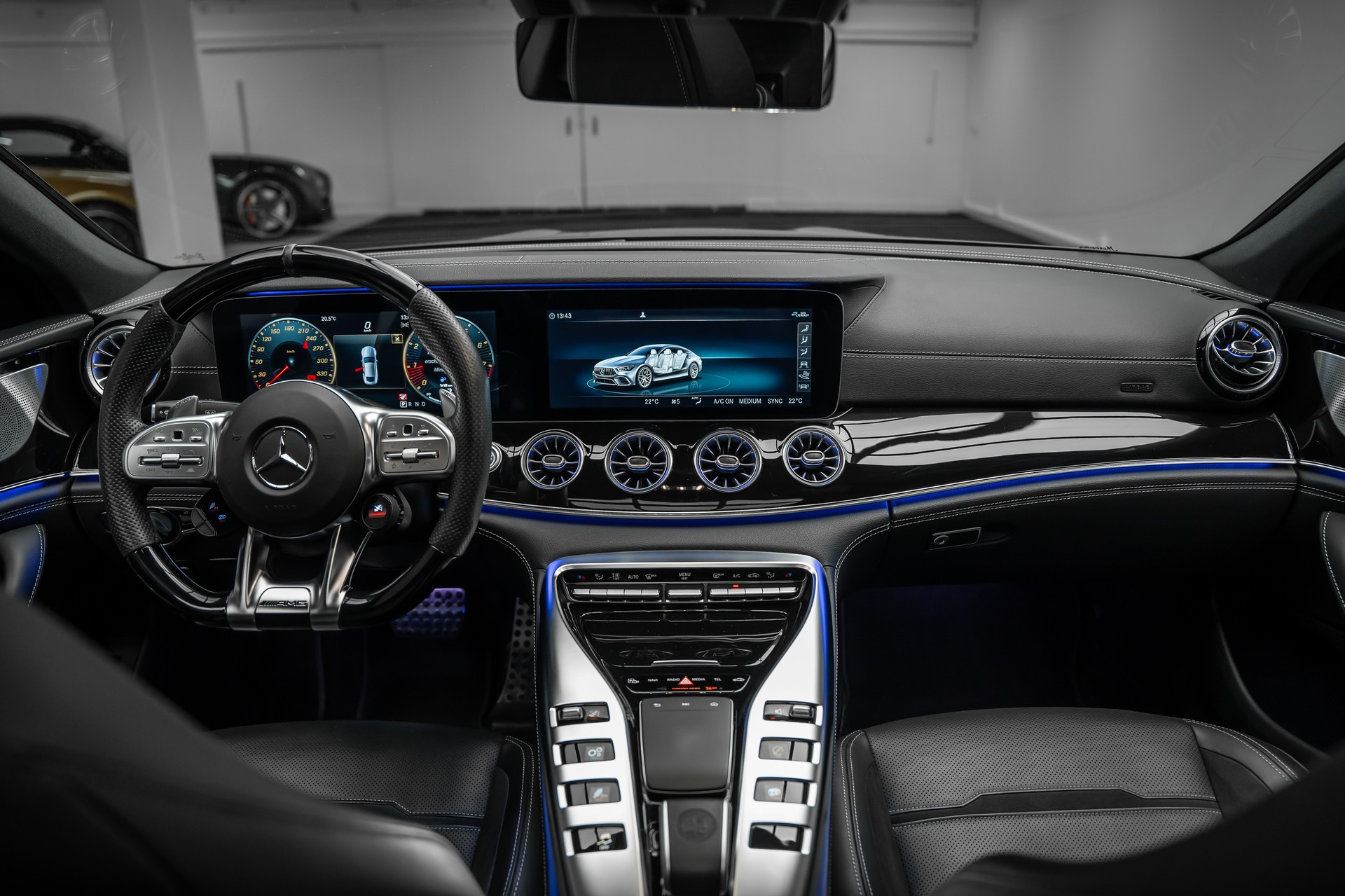 MERCEDES-BENZ * AMG GT 4 63 S * AMG AERODYNAMIK-PAKET * 22 ZOLL SOMMERRRÄDER (EINZELANFERTIGUNG) * LEASING AB 1024.- *-image-21