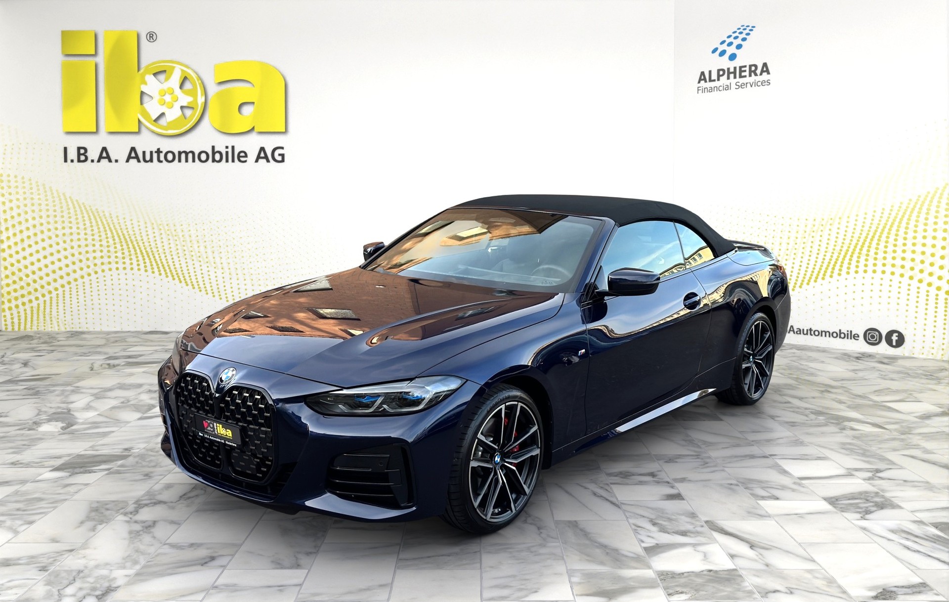 BMW M440i xDrive 48V Cabrio INDIVIDUAL 4x4 CURVED DISPLAY-image-1