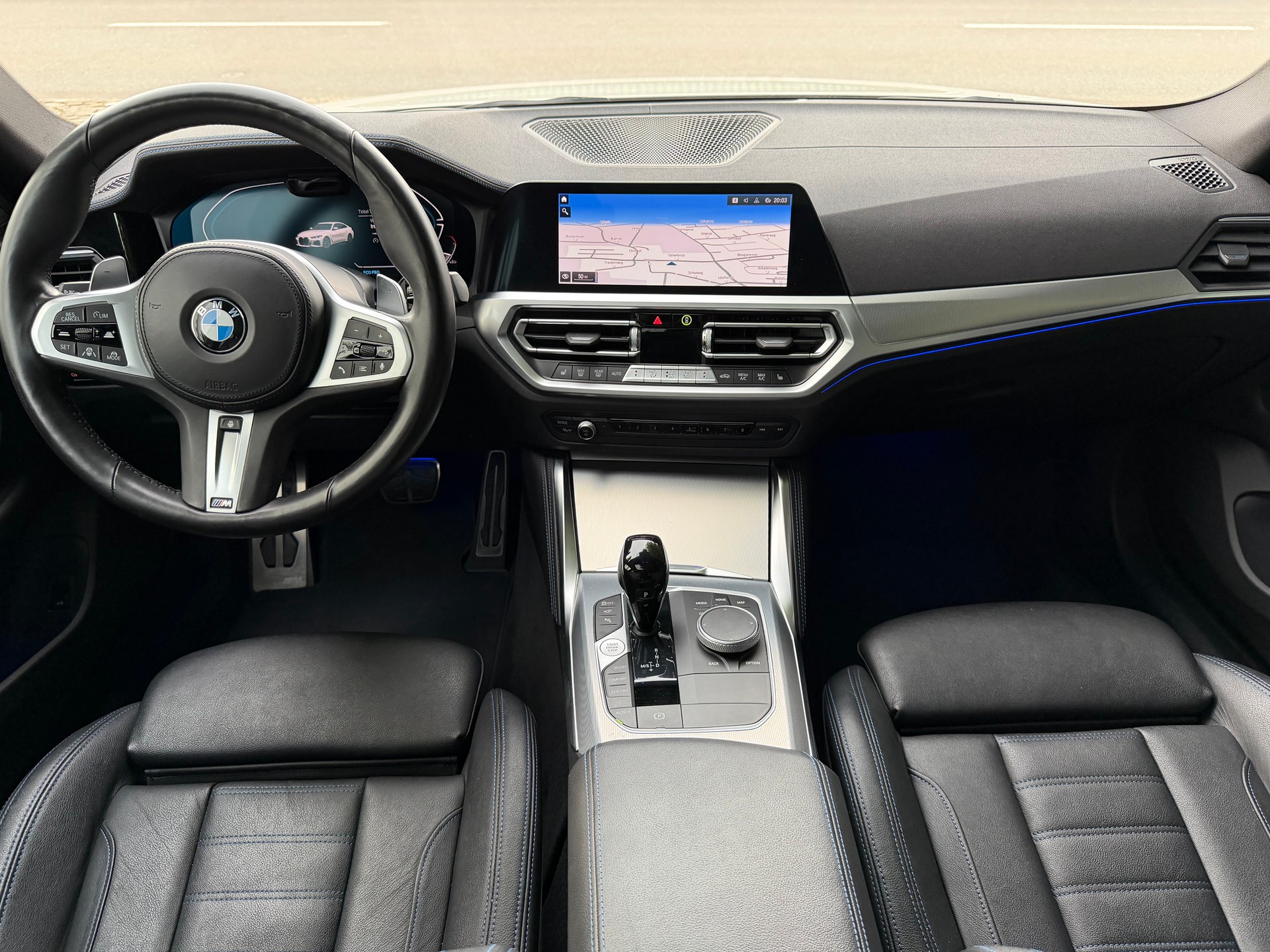 BMW 420d xDrive 48V Gran Coupé M Sport Steptronic / 1 Hand/CH-Fahrz. /Frisch ab MFK/Service gepflegt /36 Monate Garantie/Laser-image-9