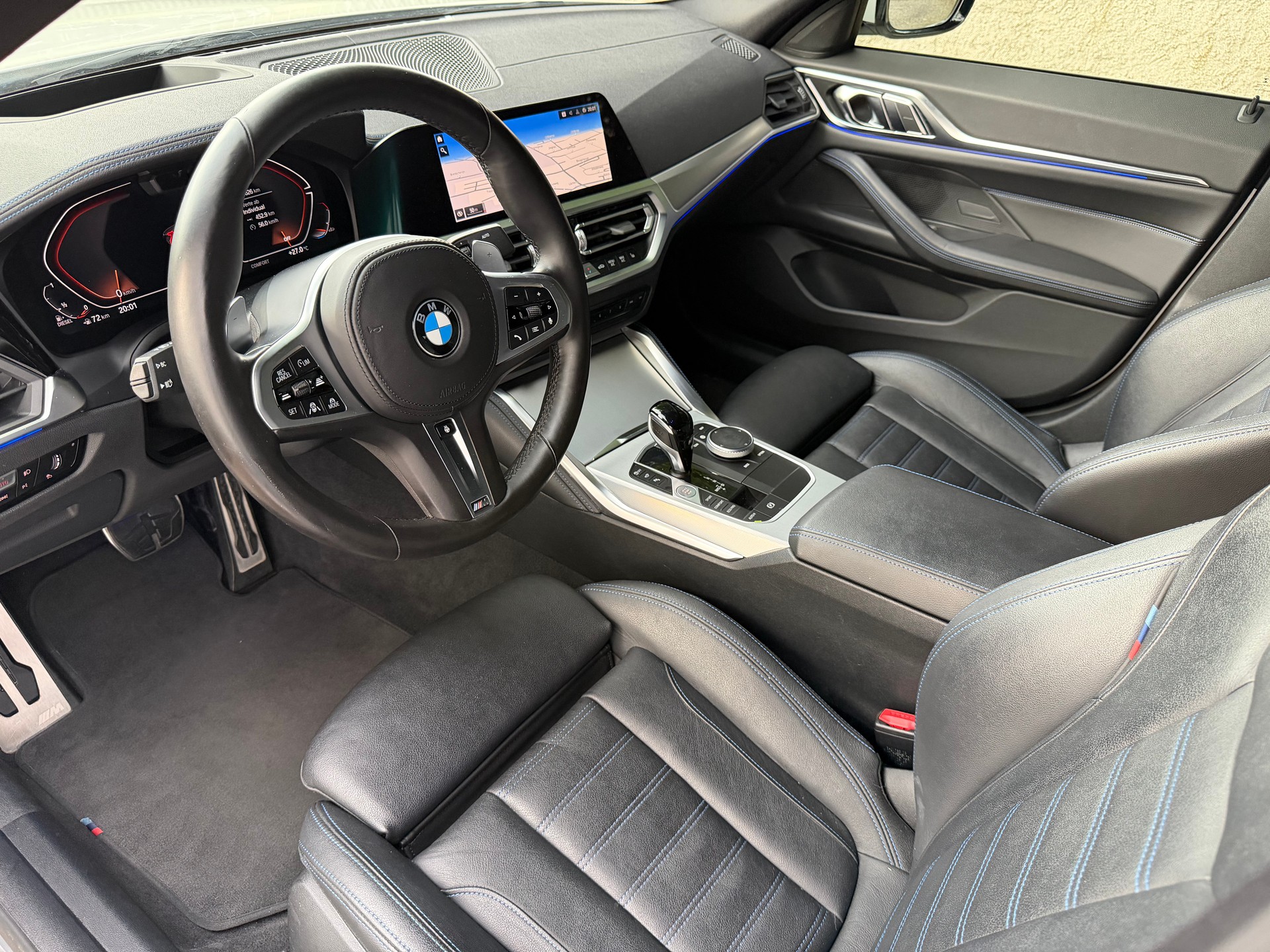 BMW 420d xDrive 48V Gran Coupé M Sport Steptronic / 1 Hand/CH-Fahrz. /Frisch ab MFK/Service gepflegt /36 Monate Garantie/Laser-image-7