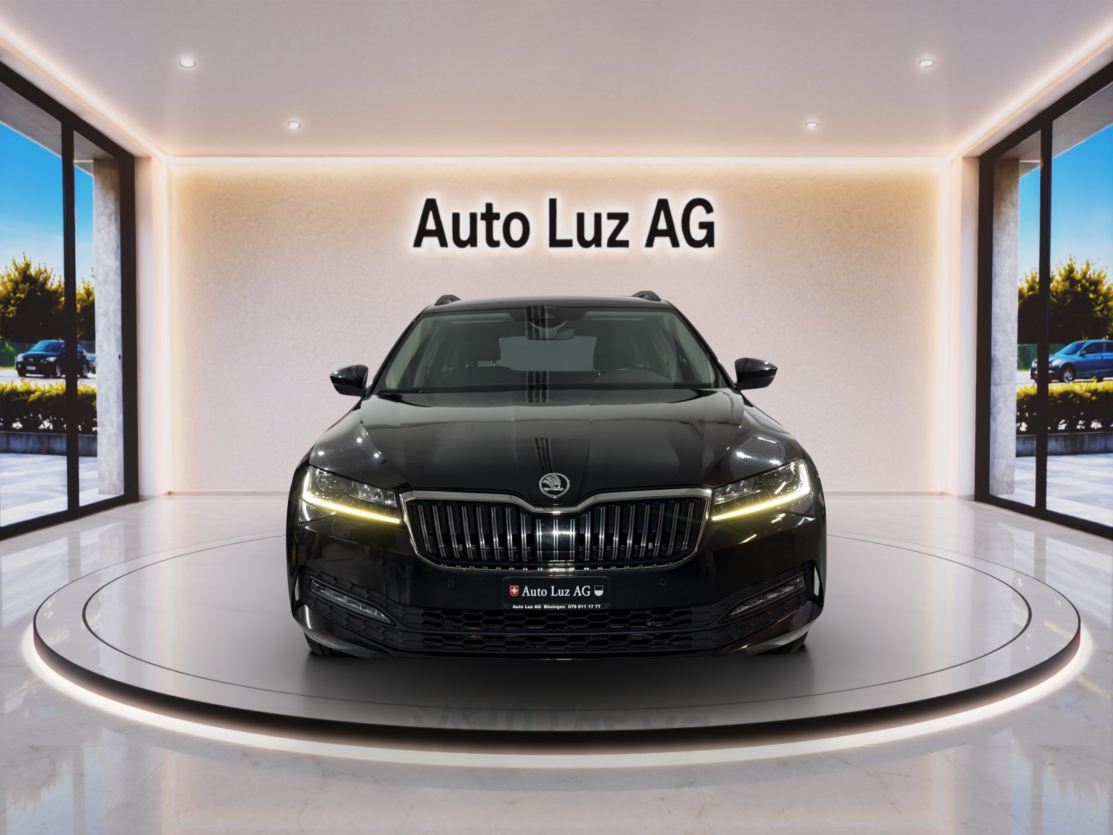 SKODA Superb Combi 2.0 TDi Ambition 4x4 DSG-image-1