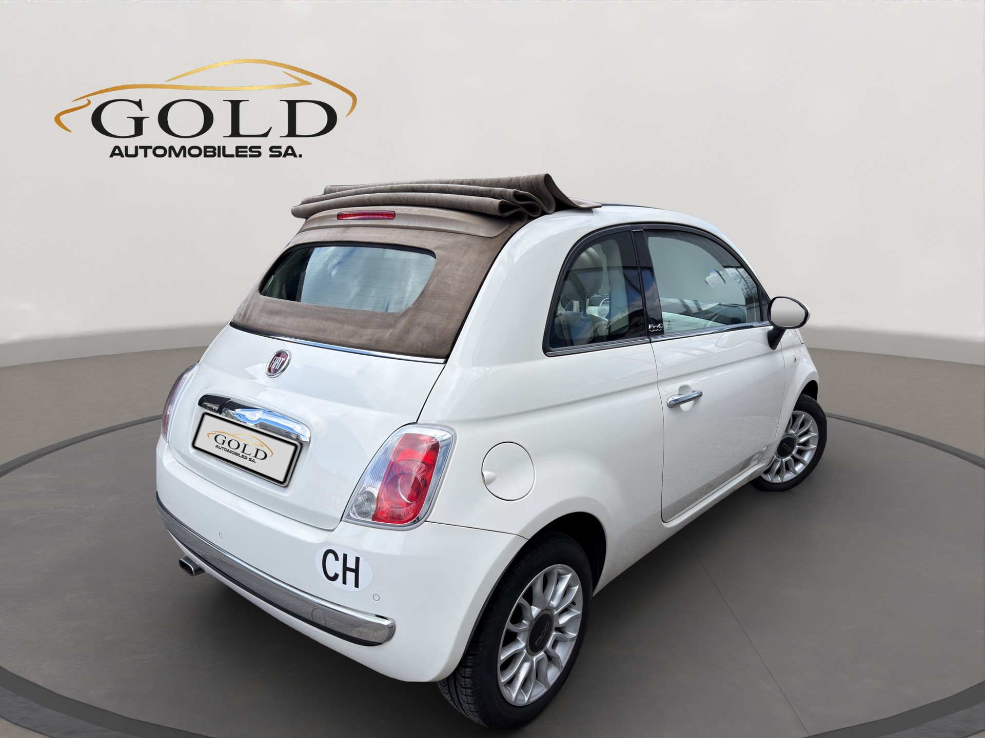 FIAT 500C 1.2 Lounge Dualogic-image-1