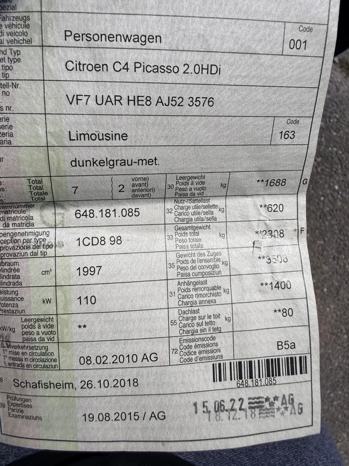 CITROEN Grand C4 Picasso 2.0 HDI Exclusive+-image-8
