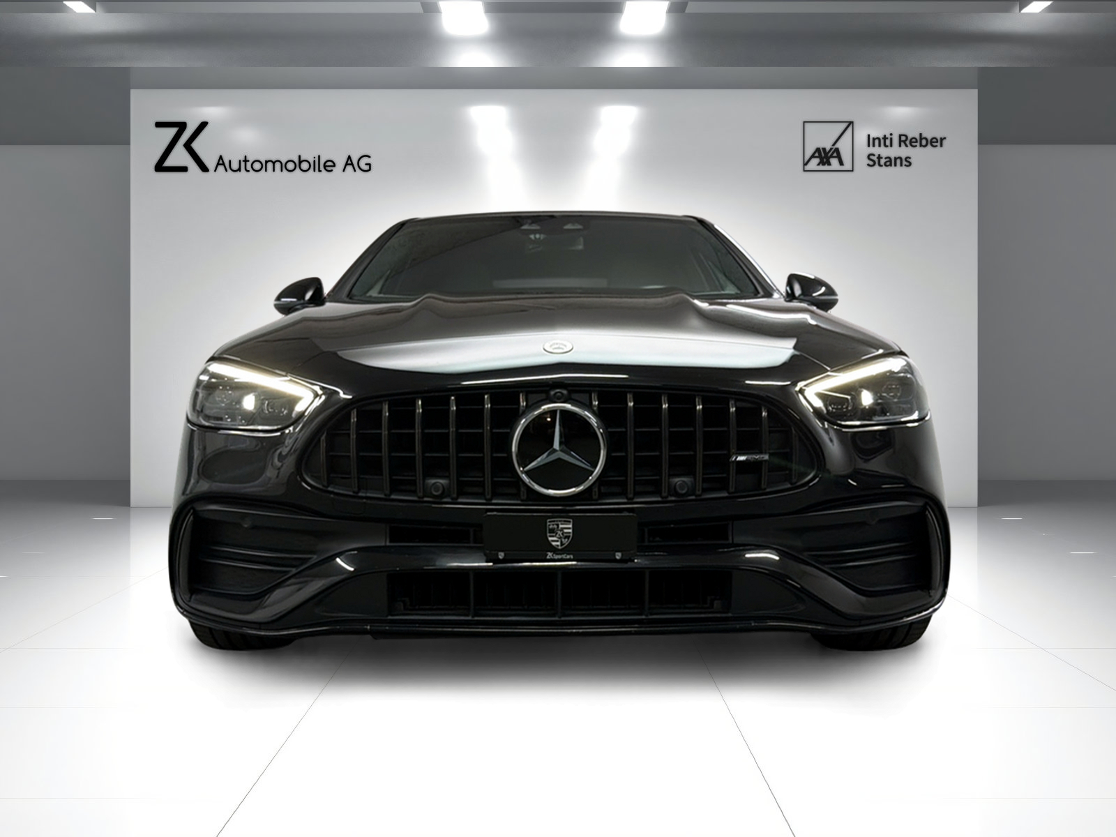 MERCEDES-BENZ C 43 AMG Obsidian Black 408PS 4Matic / RF-Kamera / Schiebedach / Leder / Keyless Go / Carbonpaket / Hinterachslenkung /-showroom-element-3