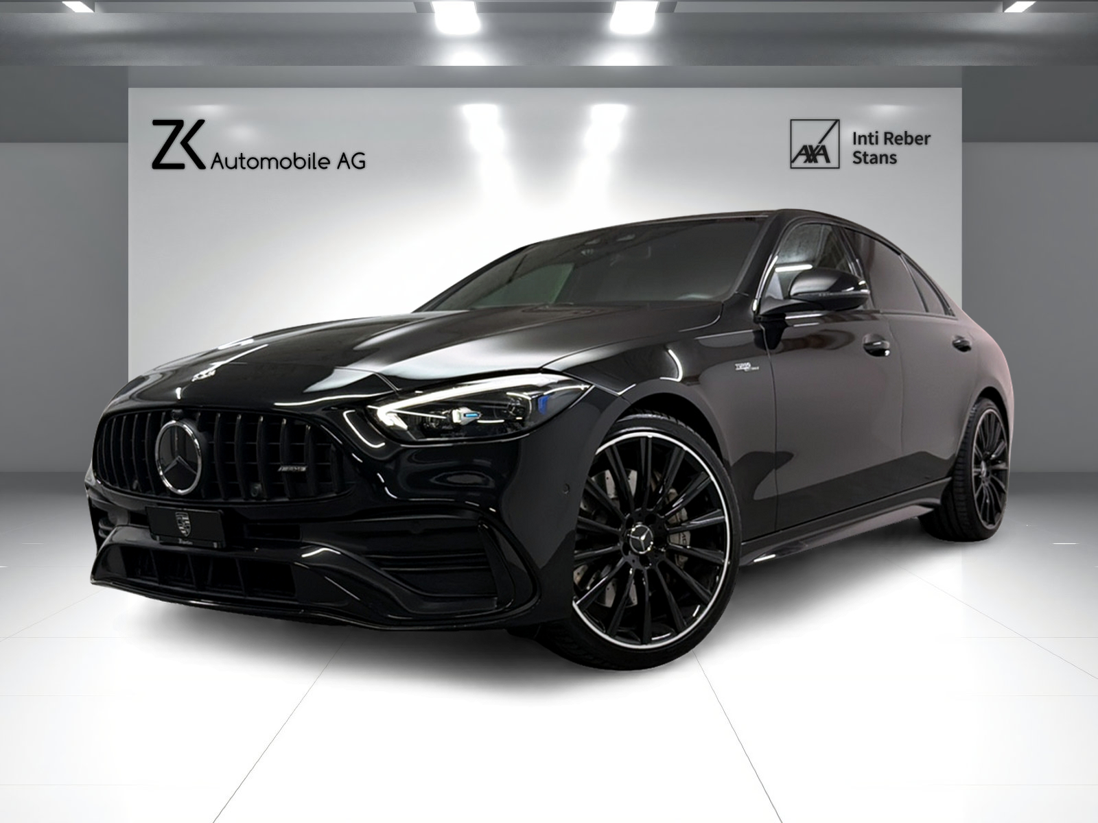 MERCEDES-BENZ C 43 AMG Obsidian Black 408PS 4Matic / RF-Kamera / Schiebedach / Leder / Keyless Go / Carbonpaket / Hinterachslenkung /