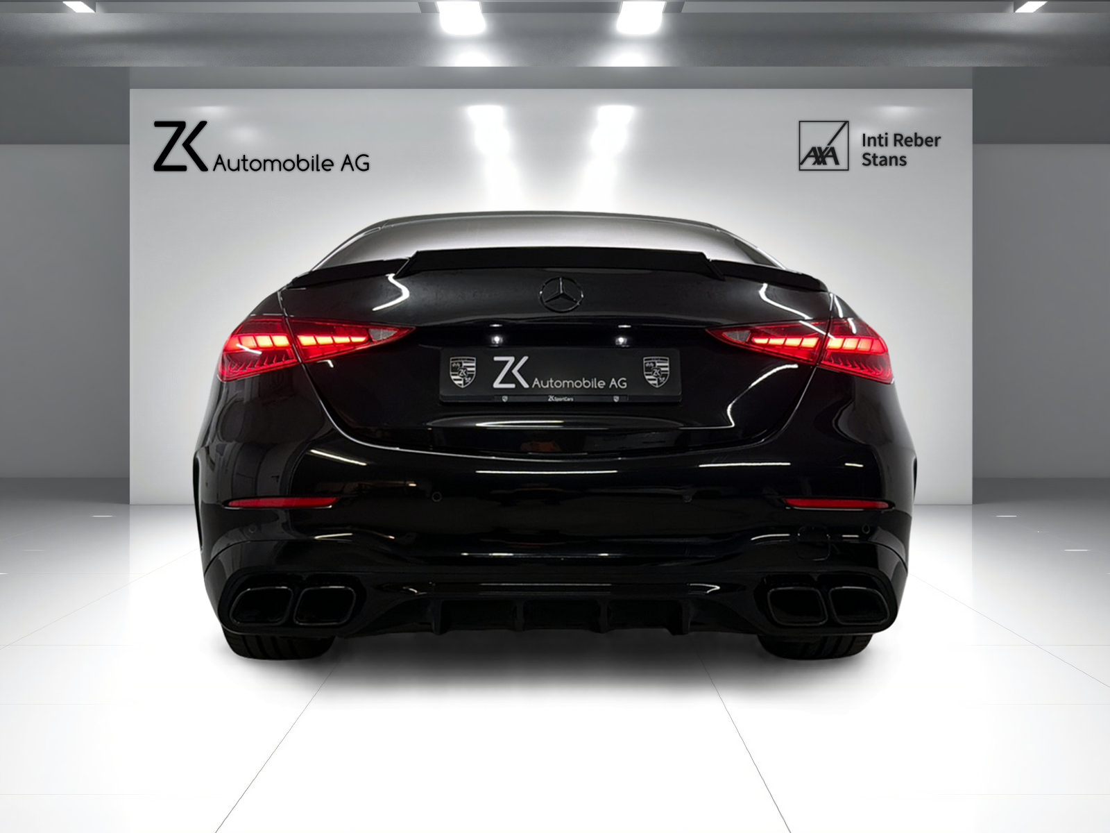 MERCEDES-BENZ C 43 AMG Obsidian Black 408PS 4Matic / RF-Kamera / Schiebedach / Leder / Keyless Go / Carbonpaket / Hinterachslenkung /-image-4