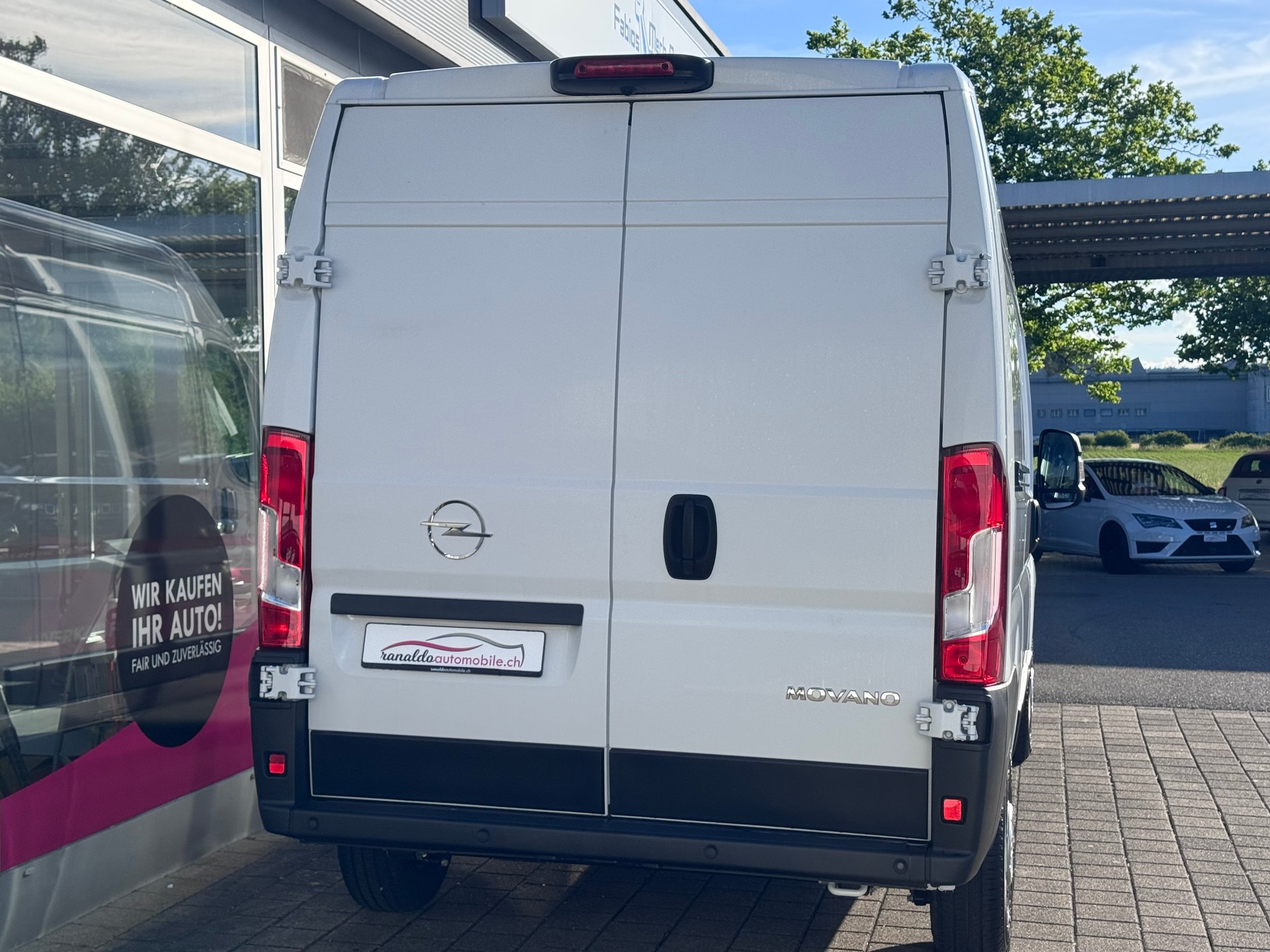 OPEL Movano 2.2 d 3,5t L2H2+3 Plätzer+Navigation+Bluetooth+Rückfahrkamera+Flügeltüren hinten 270°+Lederlenkrad+DAB+1'197 kg Nutzlast+-image-7