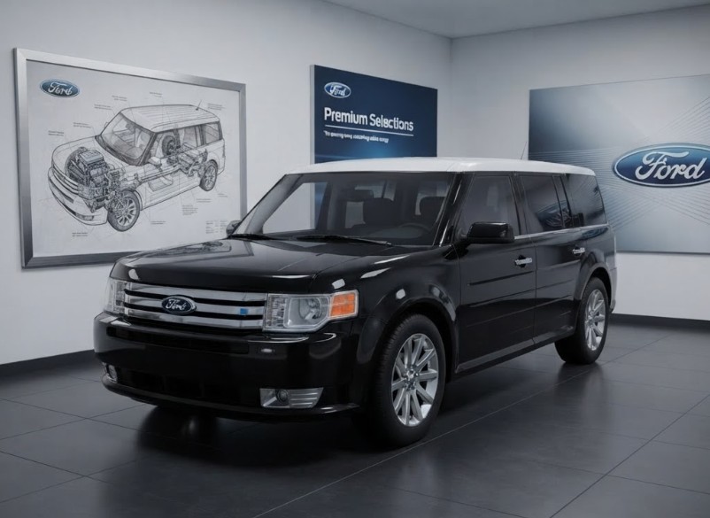 FORD Flex 3.5 V6 SEL 4x4 * ALLRAD - 7 PLÄTZER - LEDER - AHK 2000kg *-image-0