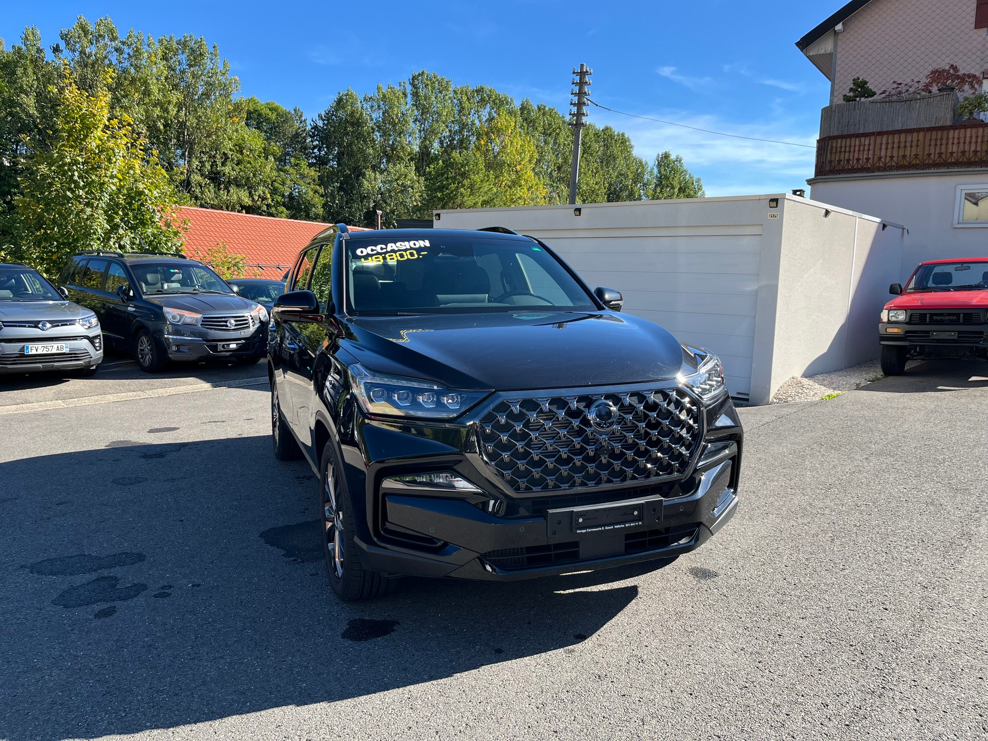 KGM-SsangYong Rexton 2.2 CRDi Blackline 4WD AT-image-1